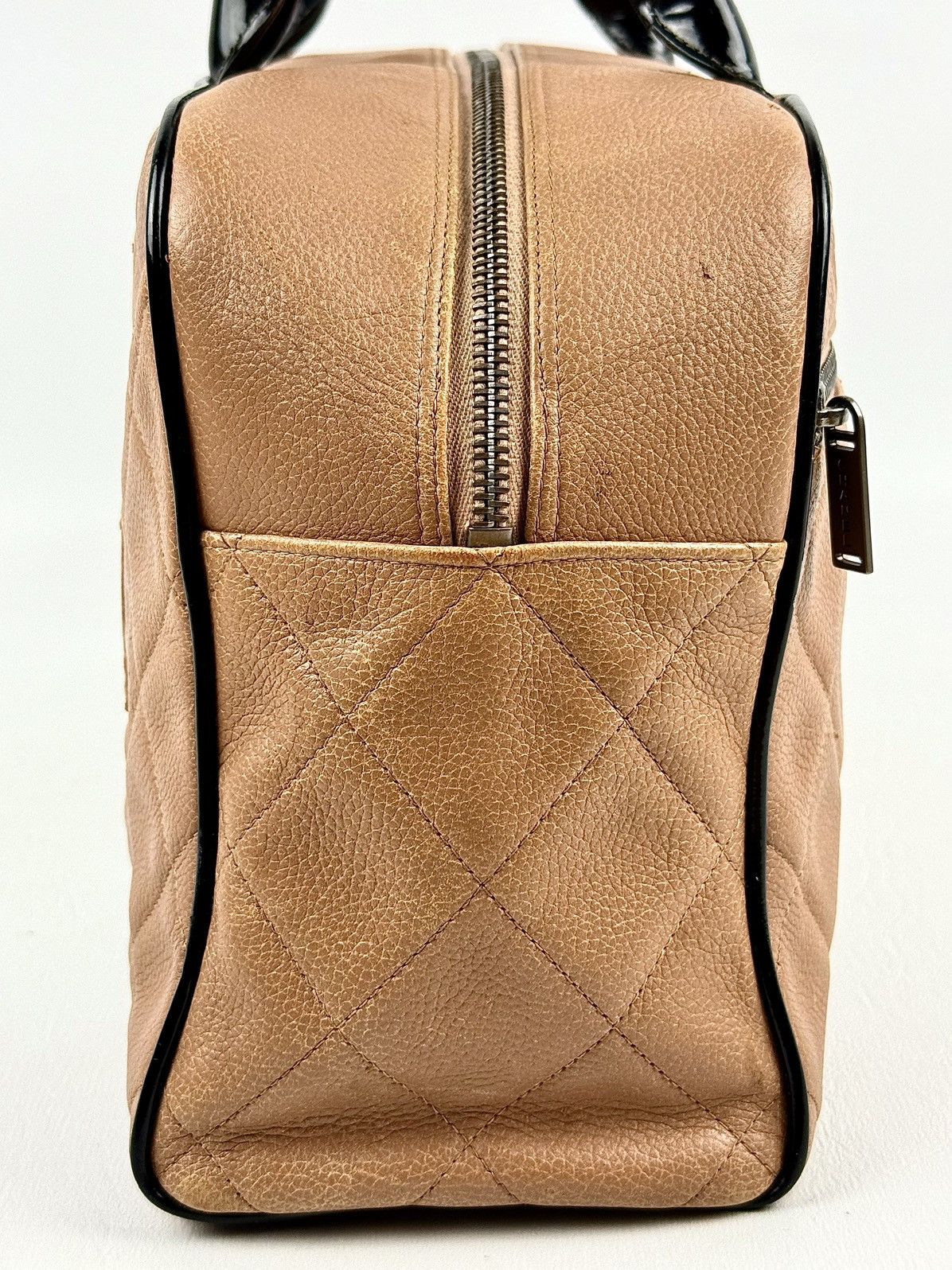 Chanel Chanel - 2002 - Caviar - Matelassé - Bowling Bag Size ONE SIZE - 9 Thumbnail