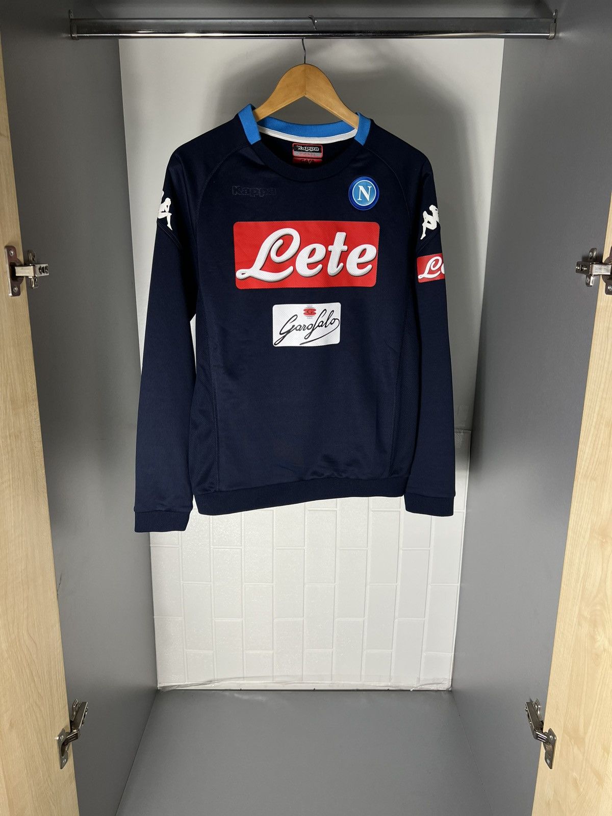 Kappa VINTAGE KAPPA FC NAPOLI ITALY RETRO SOCCER JERSEY Y2K 90s Size US S / EU 44-46 / 1 - 6 Thumbnail