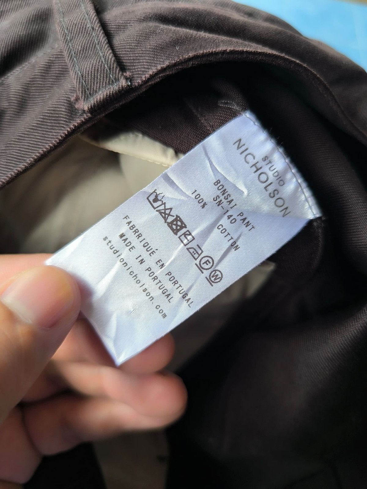 Studio Nicholson Studio Nicholson Bonsai Pants Size US 28 / EU 44 - 10 Thumbnail