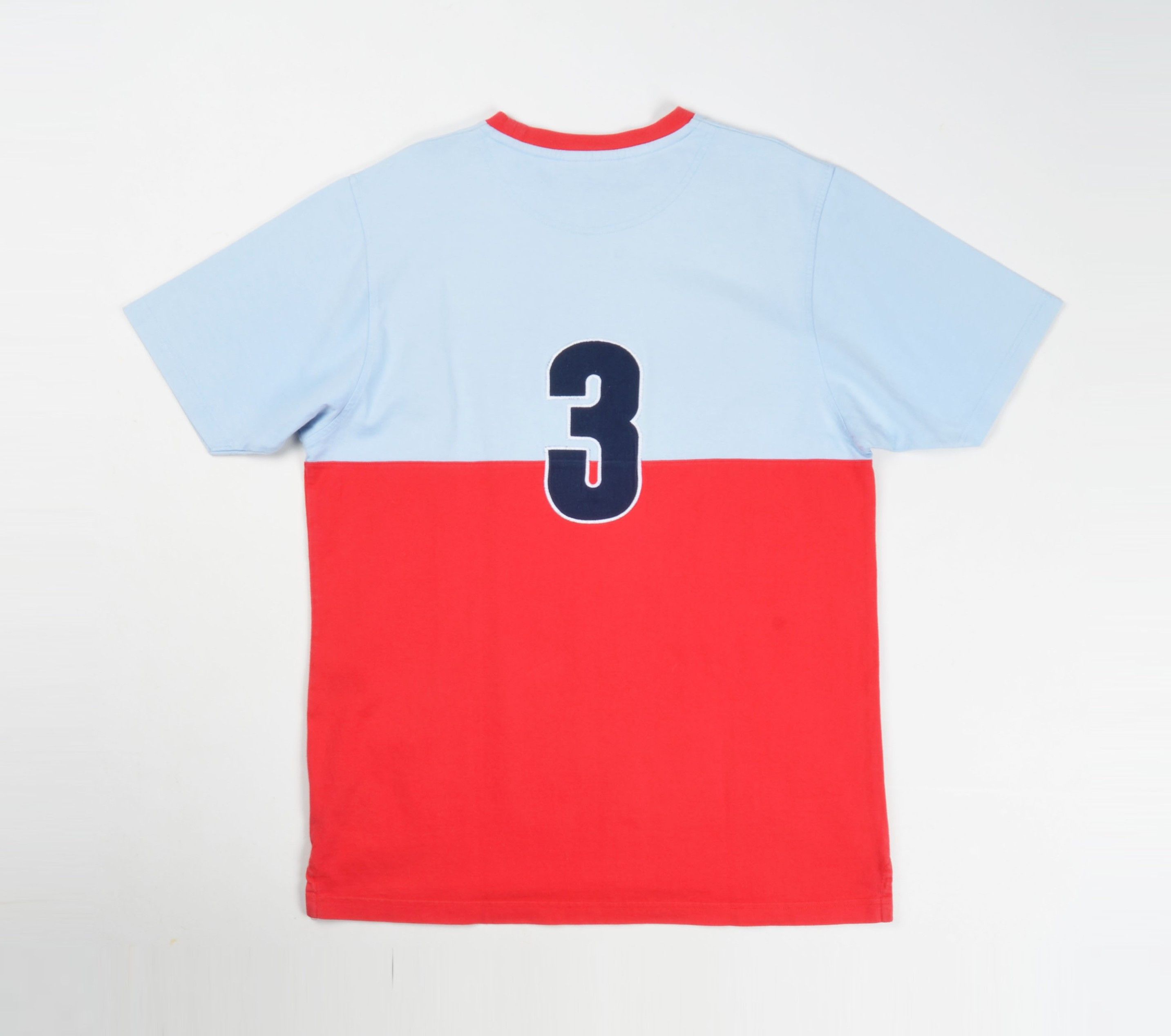 Hackett Vintage Hackett 90's Number 3 Rugby T-shirt Size US L / EU 52-54 / 3 - 2 Thumbnail