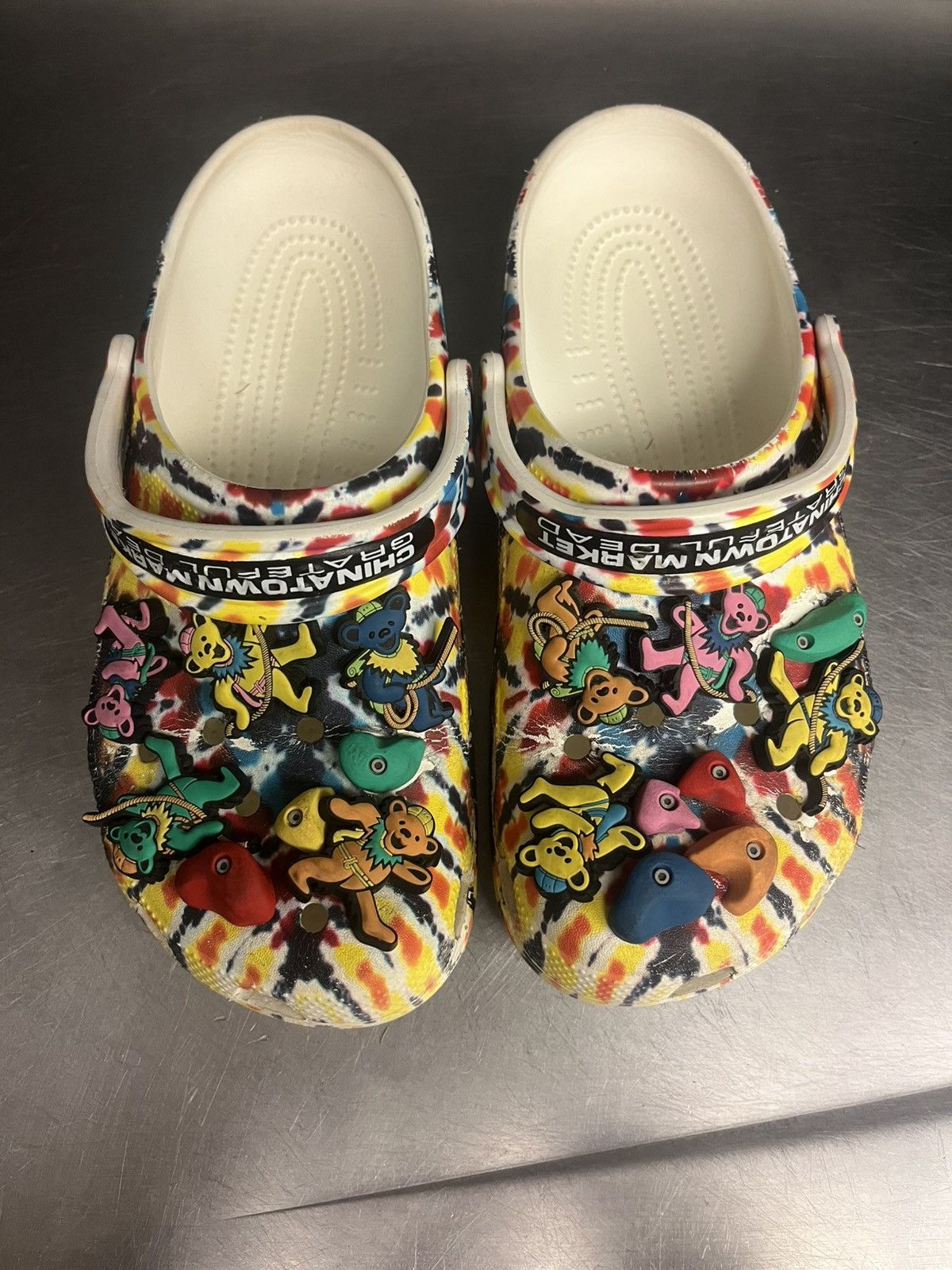 Crocs × Grateful Dead × Market Crocs x Chinatown Market x Grateful Dead Limited Edition 8 Size US 8 / EU 41 - 1 Thumbnail
