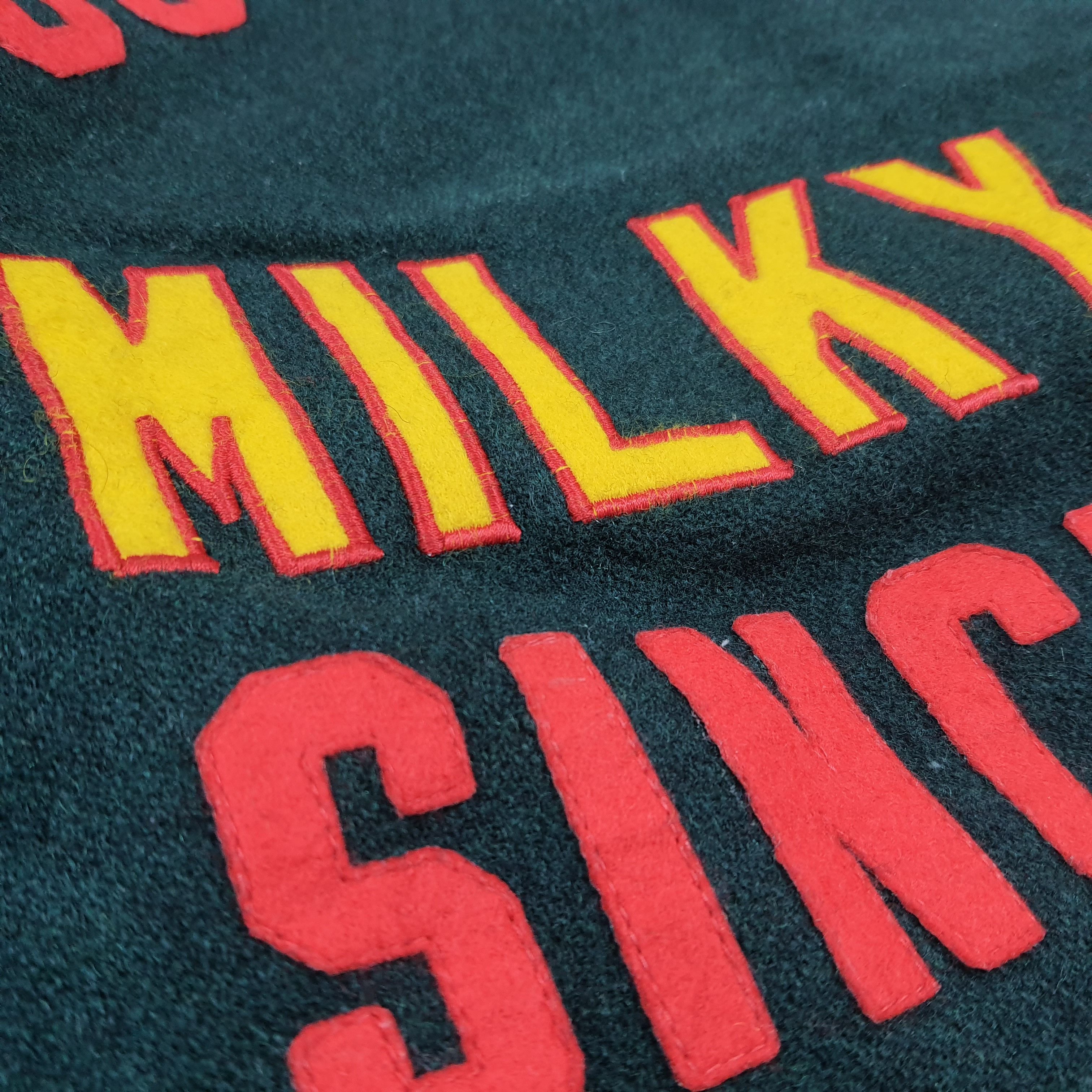 Japanese Brand Milky Way Football Club Varsity Letterman Jacket C291N23 Size US M / EU 48-50 / 2 - 3 Thumbnail