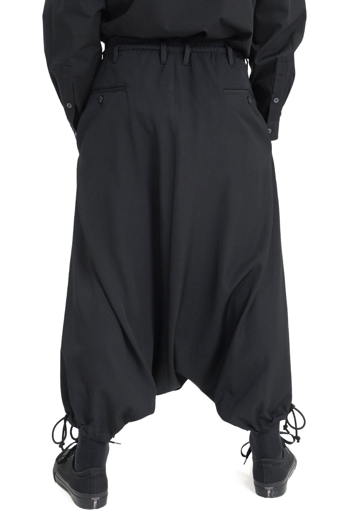 Yohji Yamamoto Yohji Yamamoto Pour Homme WGabardine Sarouel Skirt Wide Pant Size US 32 / EU 48 - 14 Thumbnail