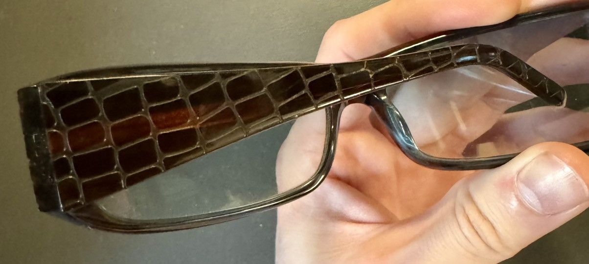 RayBan ANNE KLEIN *Vintage Crocodile Sunglasses* Size ONE SIZE - 5 Thumbnail