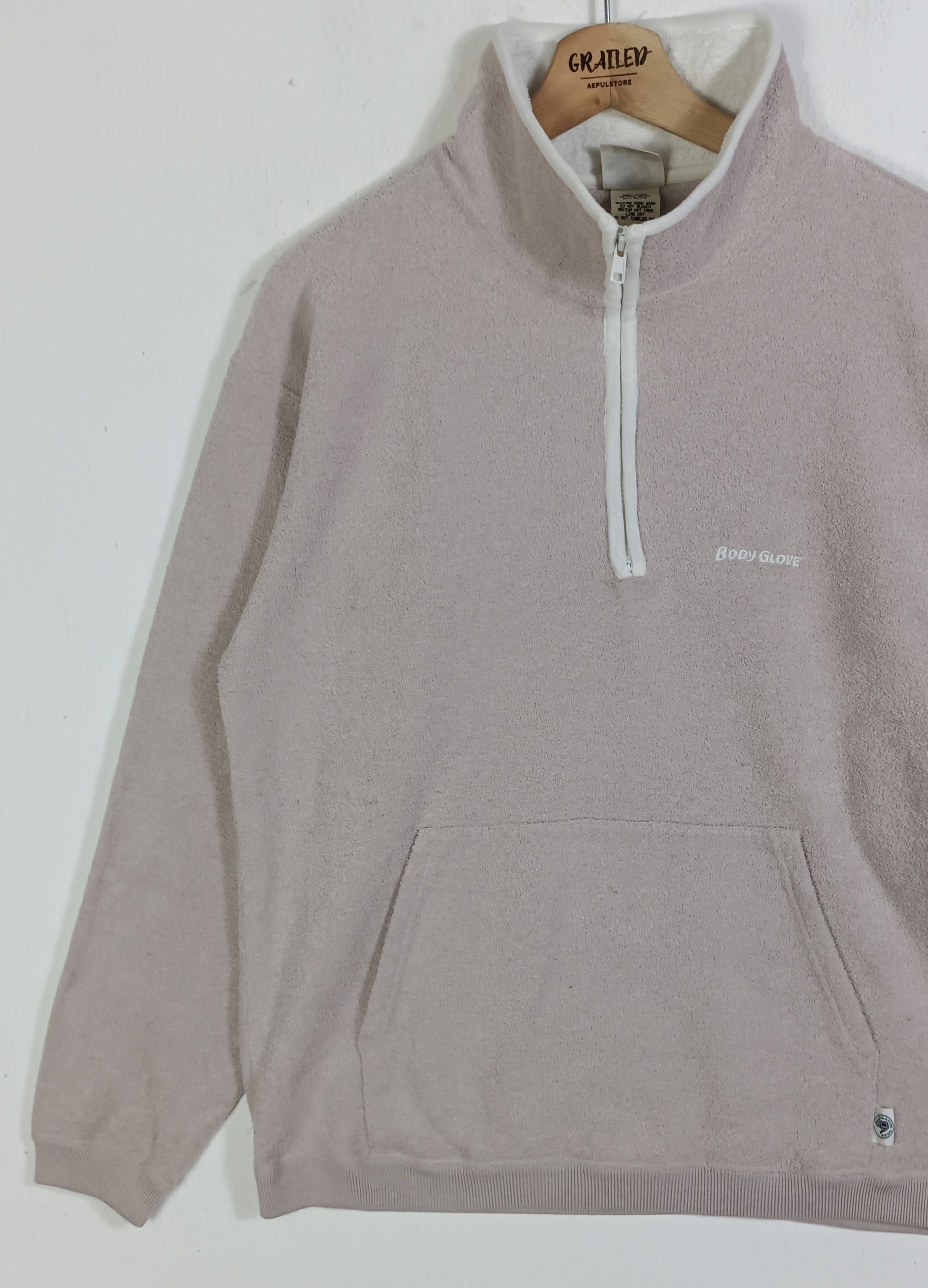 Body Glove × Vintage Body Glove Hermosa Beach California HalfZipper Jacket Size US L / EU 52-54 / 3 - 3 Thumbnail