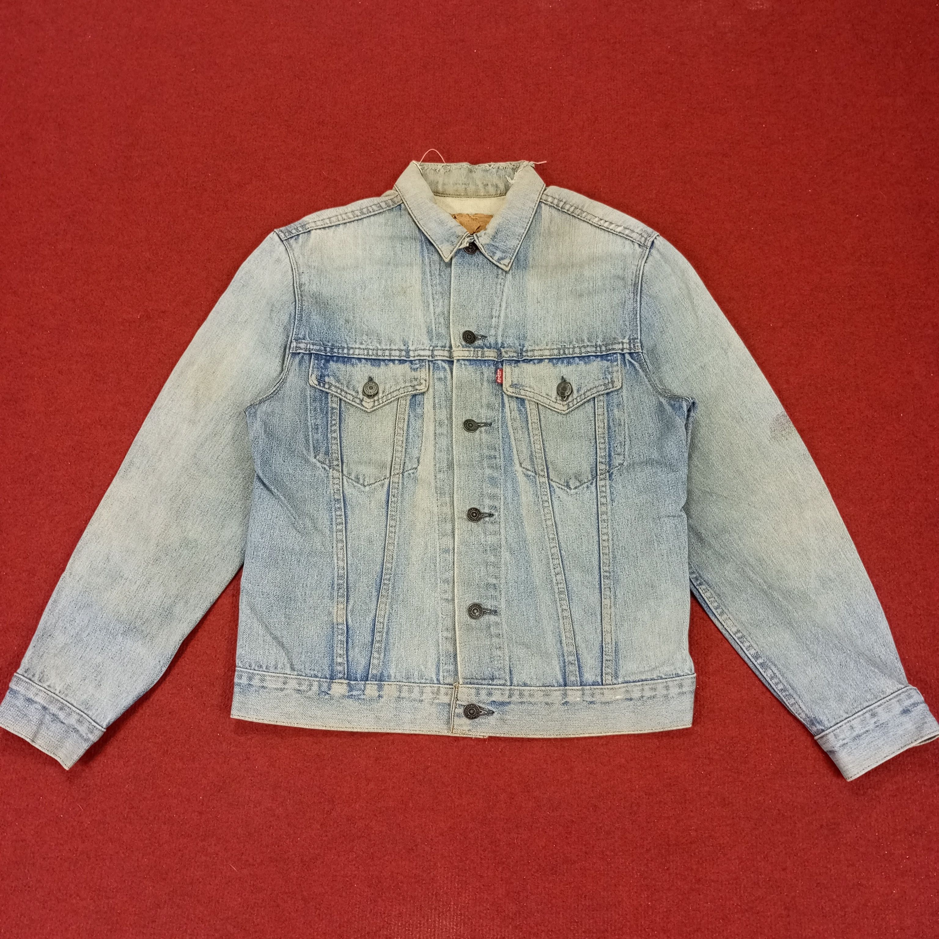 Levi's × Vintage Levis X Custom Skulls Design Jacket Fashion Streetwear Style Size US S / EU 44-46 / 1 - 3 Thumbnail