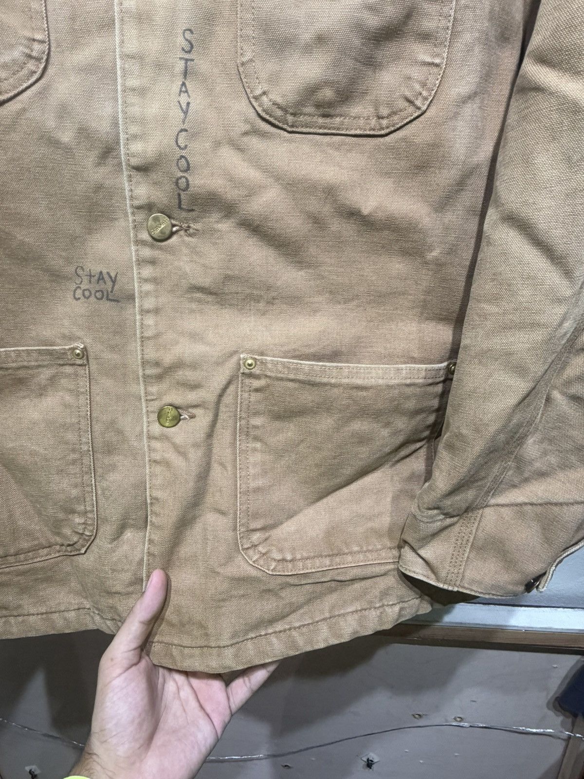 Carhartt Vintage Carhartt John Deere Chore jacket Size US XL / EU 56 / 4 - 8 Thumbnail