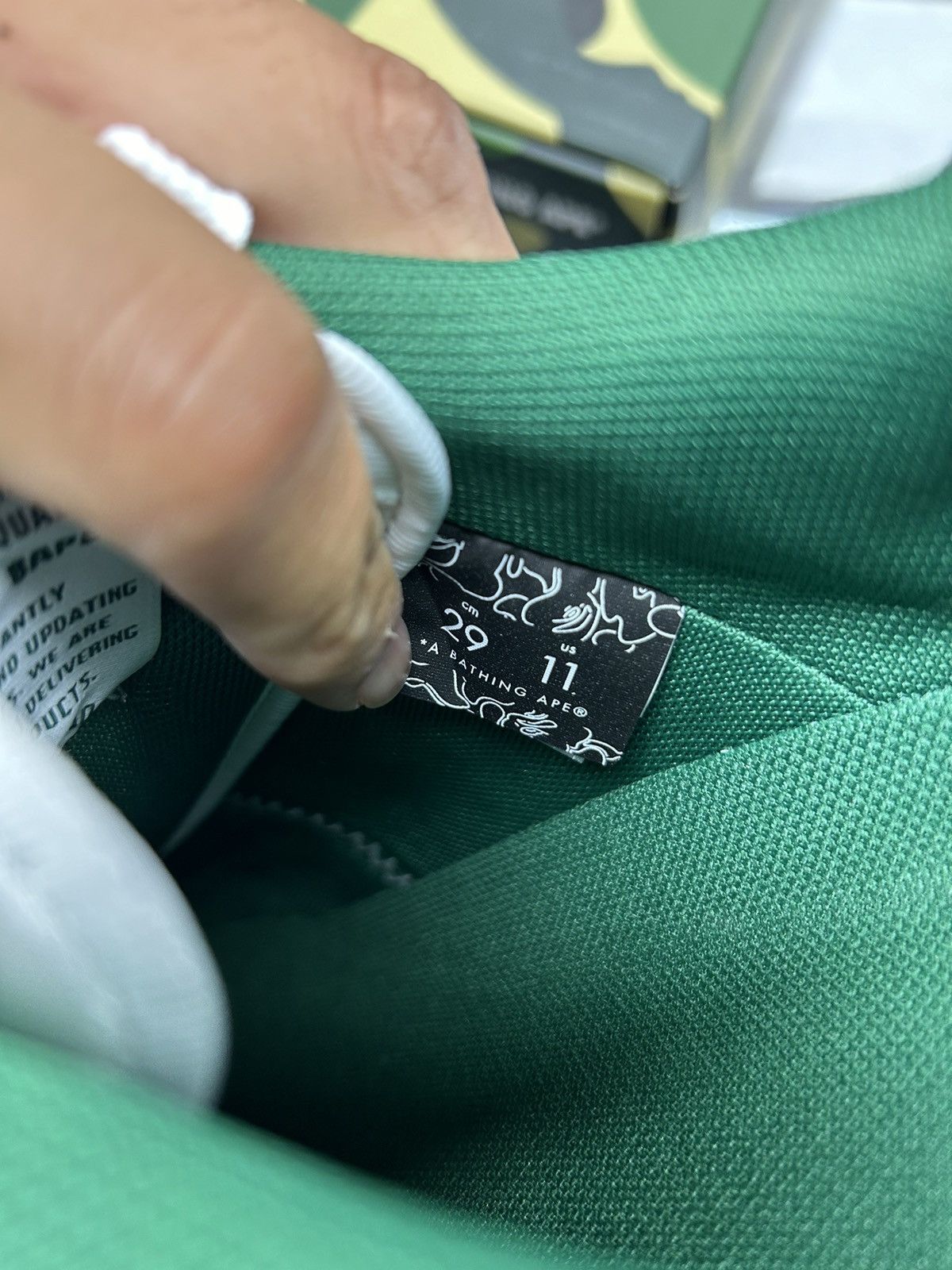 Bape BAPESTA OS #2 Size US 11 / EU 44 - 6 Thumbnail