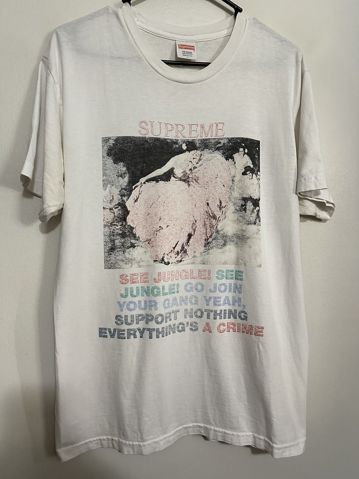 Supreme Supreme See Jungle Dancer Tee Size US L / EU 52-54 / 3 - 1 Thumbnail