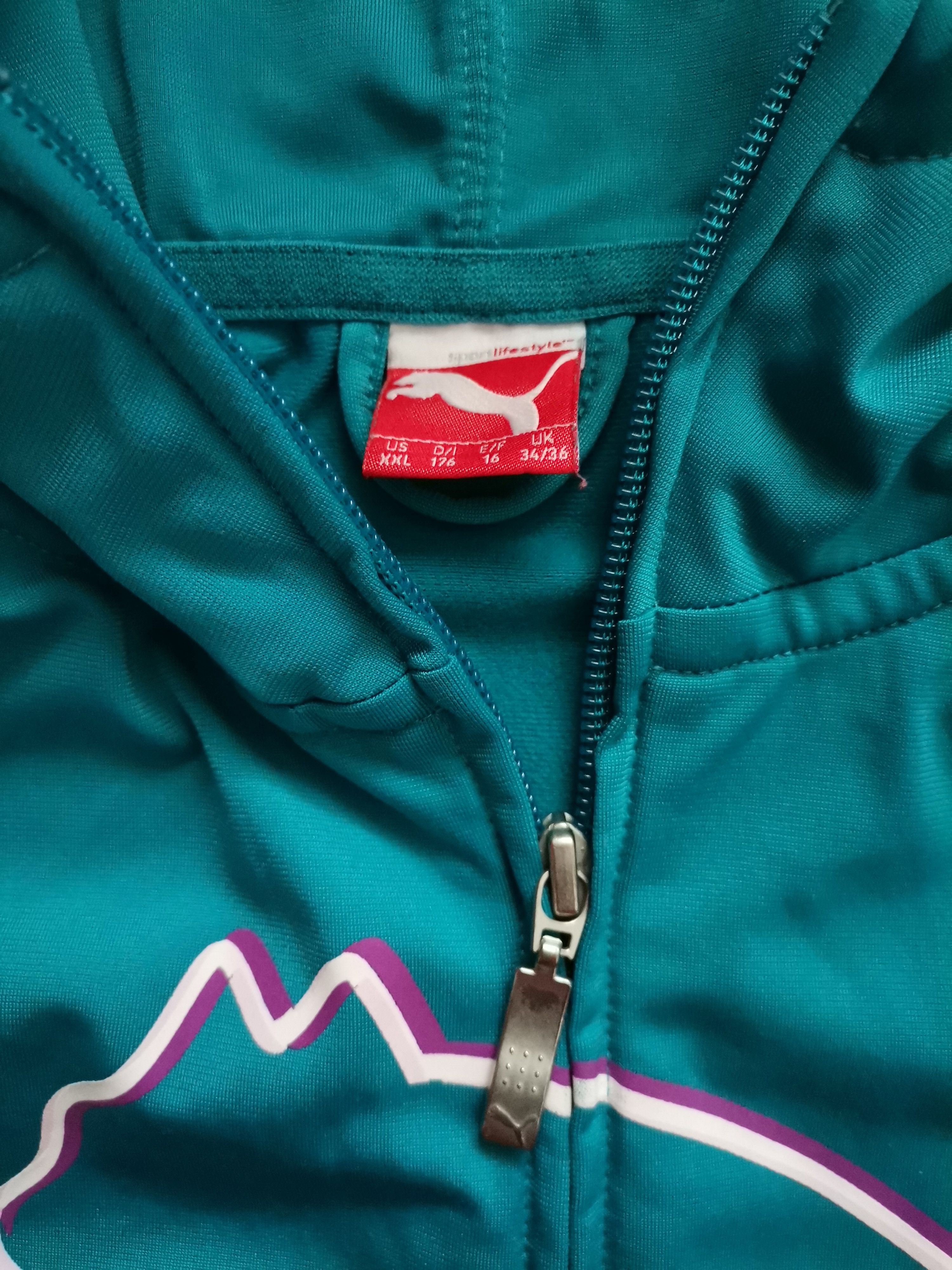 Puma Puma Women's Zip Up Track Jacket Size L / US 10 / IT 46 - 2 Thumbnail