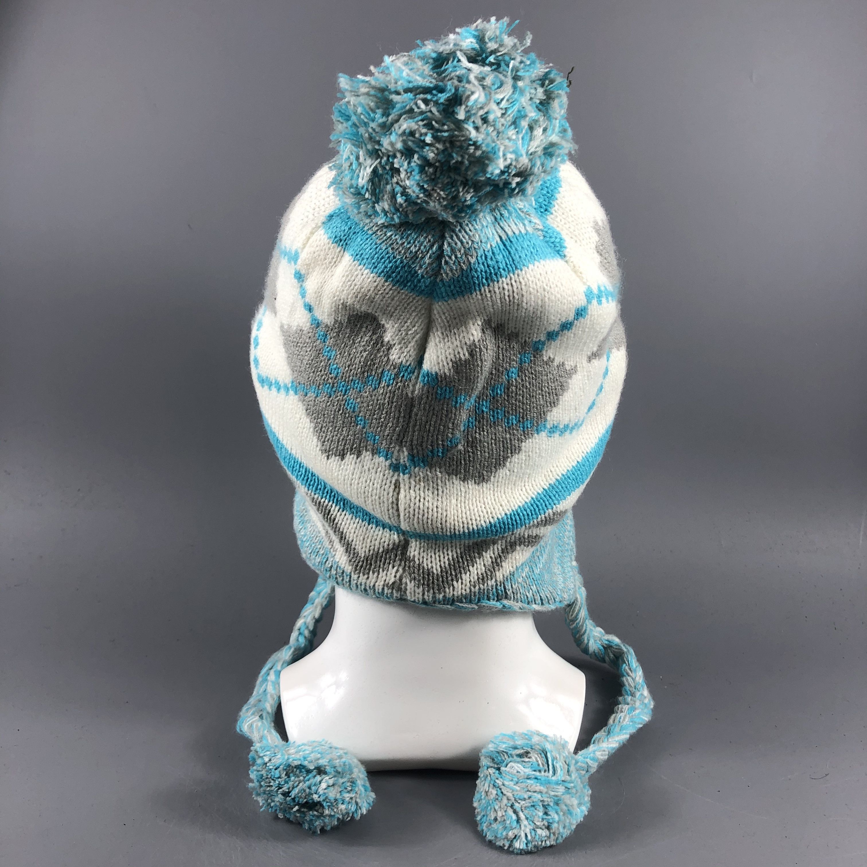 Japanese Brand × Vintage Earflap Hat Booble Beanie Snow Hat Snow Cap -D152 Size ONE SIZE - 3 Thumbnail