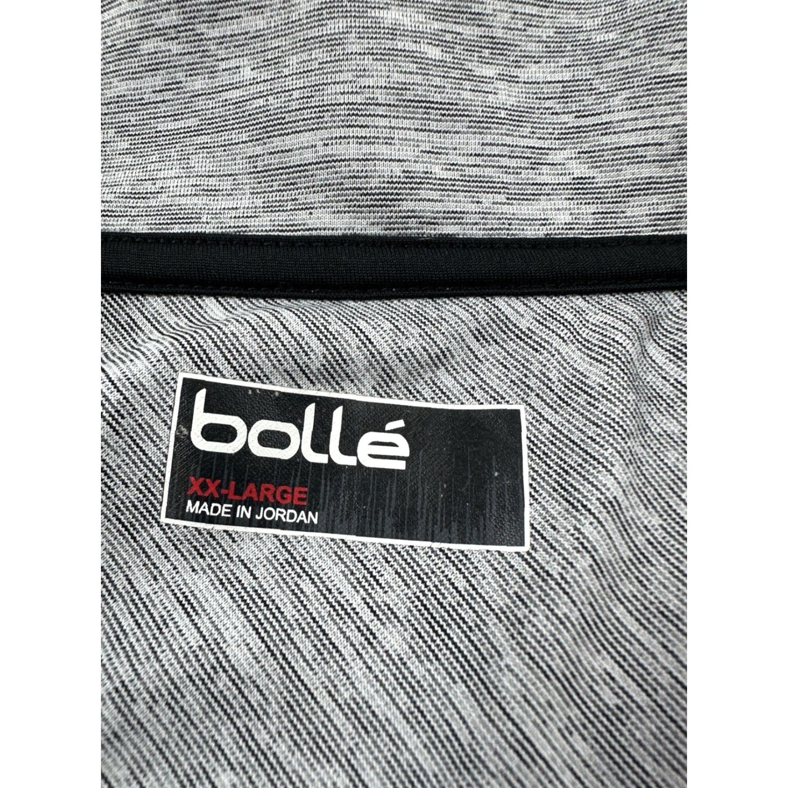 Vintage Bollé Polo Shirt Mens 2XL Gray Short Sleeve Pullover Casual Golf Rugby Polo Shirt Grey 2XL Mens Size US XXL / EU 58 / 5 - 3 Thumbnail
