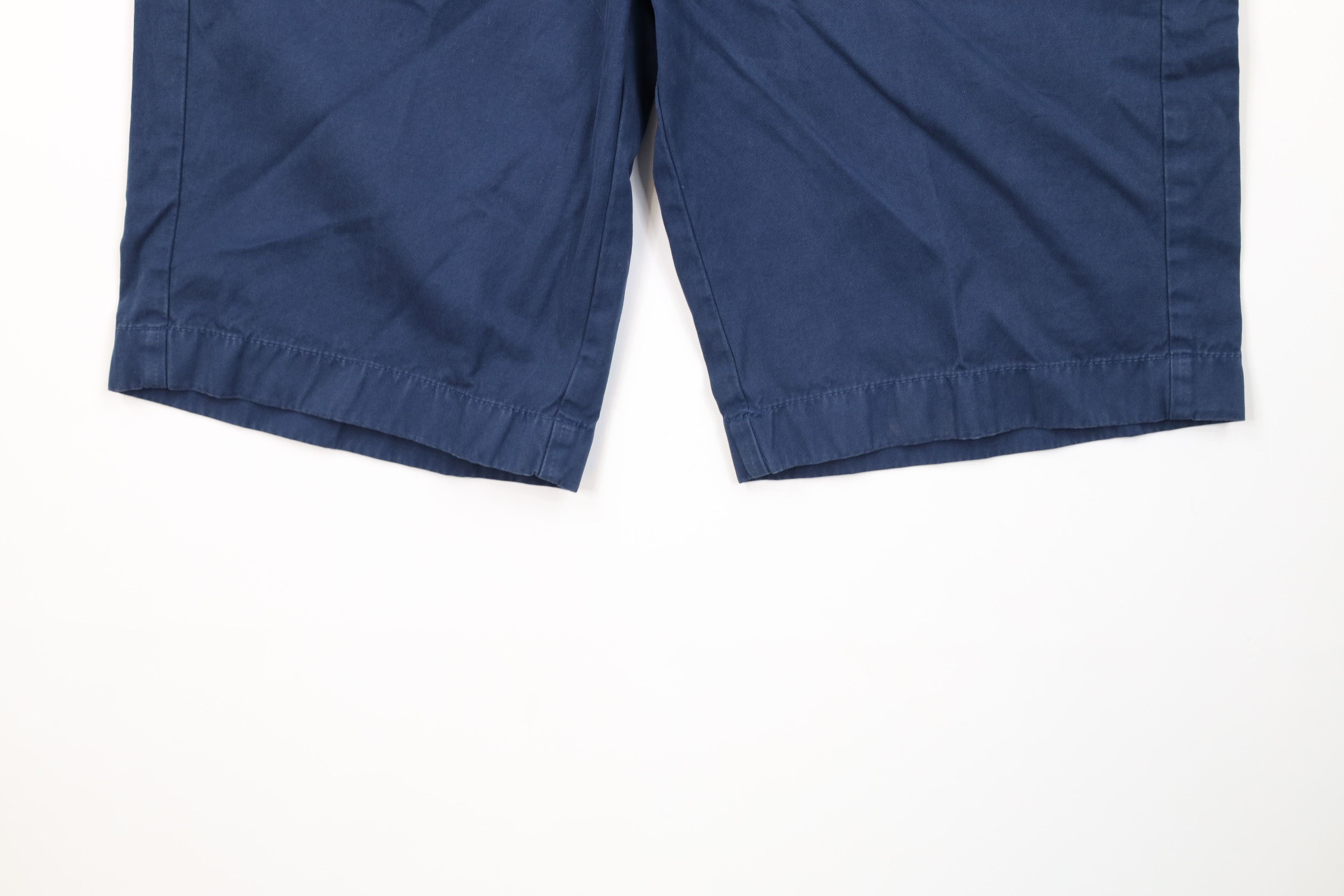 Brooks Brothers Brooks Brothers Spell Out Golf Chino Shorts Navy Blue Cotton Size US 34 / EU 50 - 4 Thumbnail