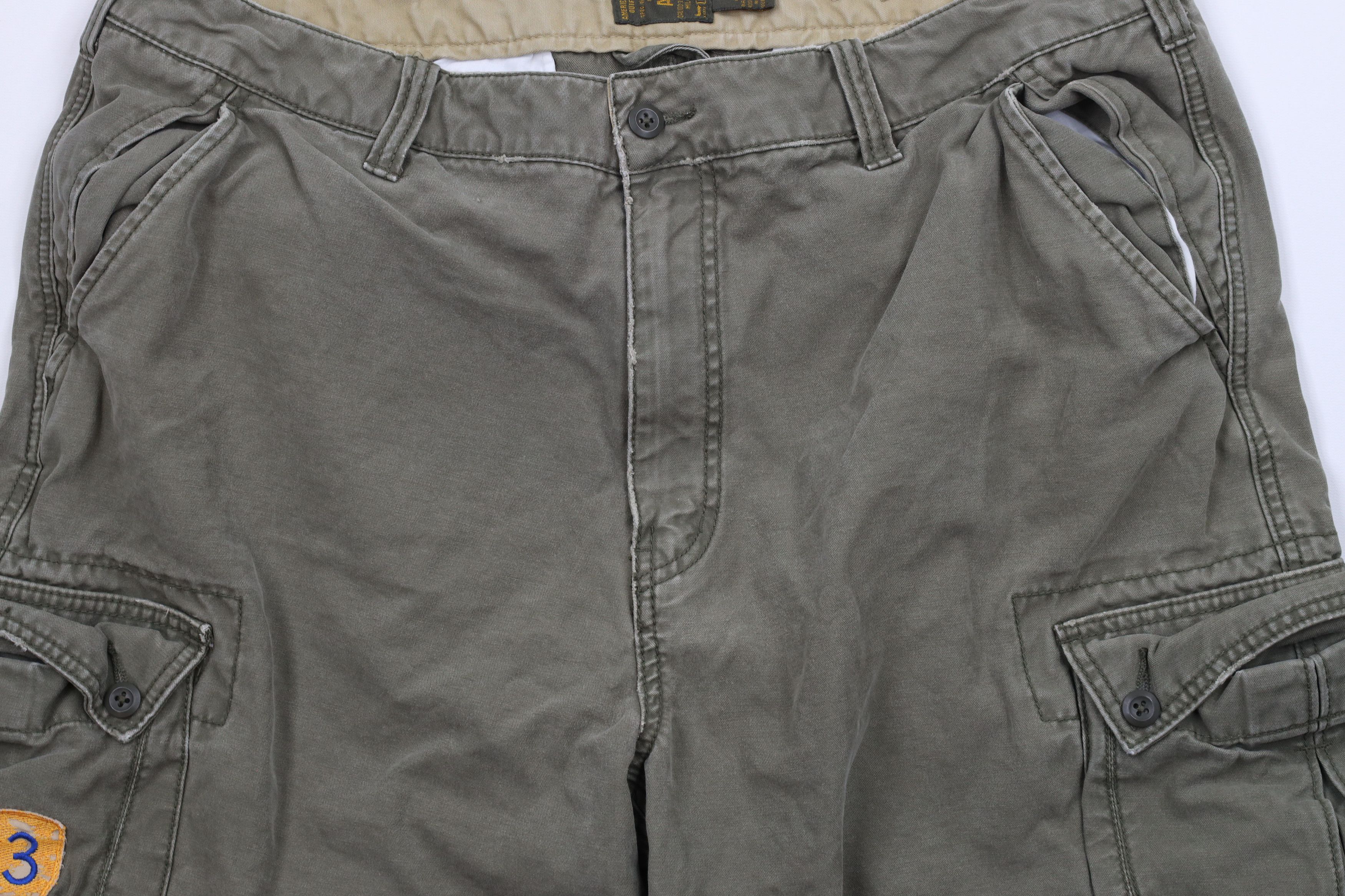 American Eagle Outfitters × Vintage Vintage American Eagle Outfitters Heavyweight Cargo Shorts Size US 40 / EU 56 - 3 Thumbnail