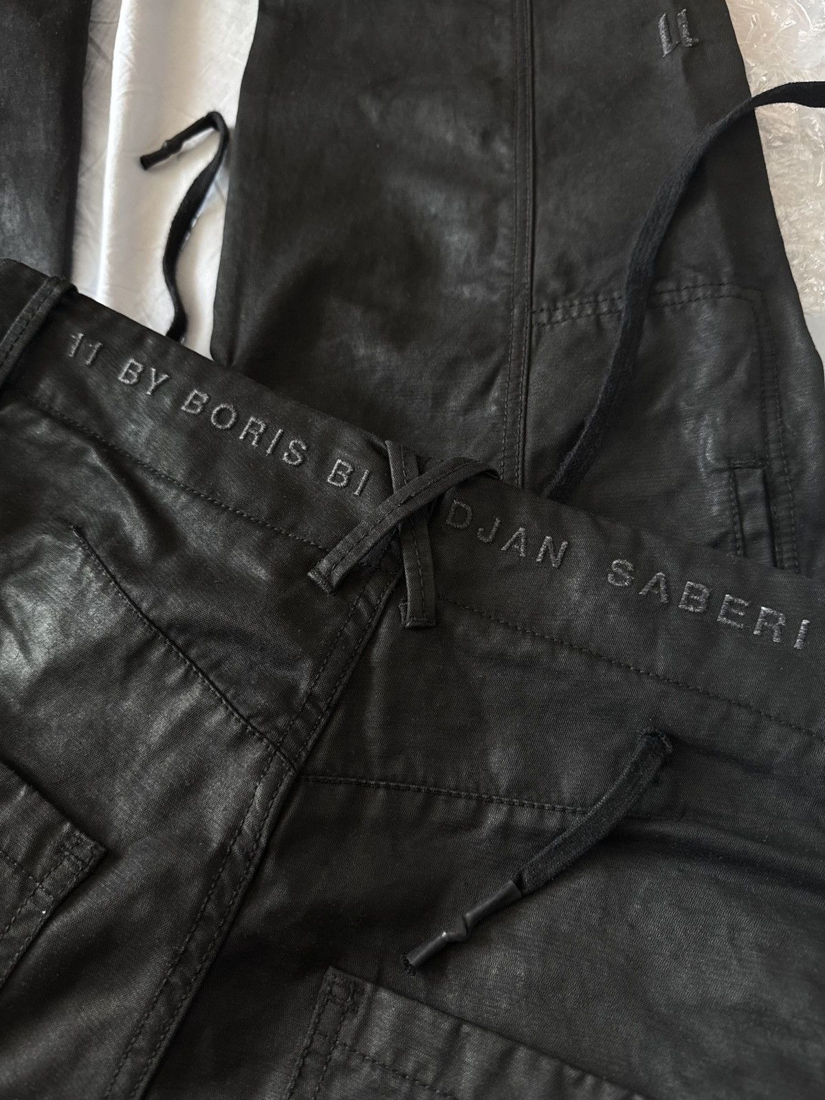 11 By Boris Bidjan Saberi 🔥🔥 11 By Boris Bidjan Saberi 5 Pockets Waxed Pants Size US 34 / EU 50 - 5 Thumbnail