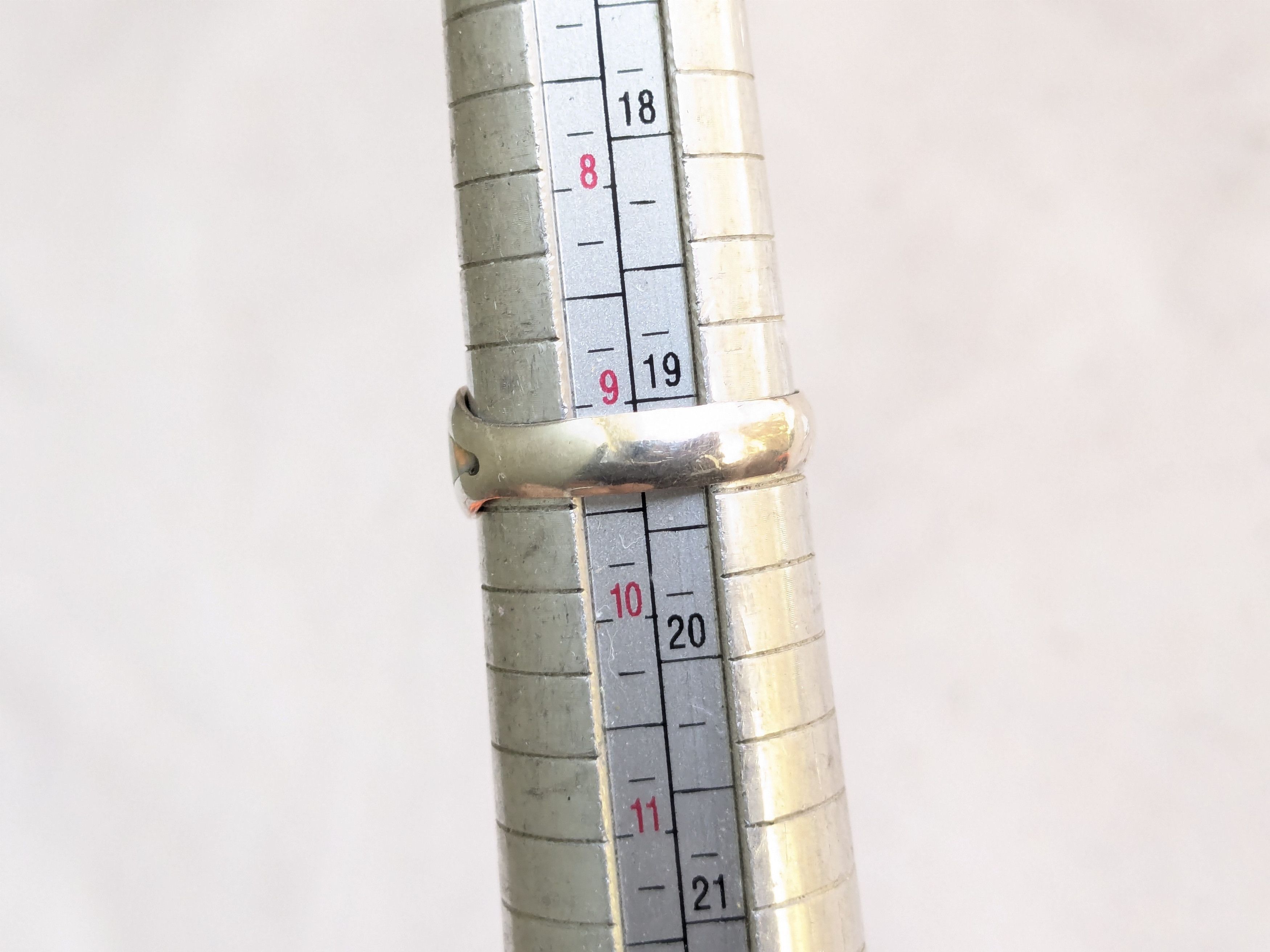 Jewelry Sterling Silver Ring Opal Band Inlay 9.25 Size ONE SIZE - 10 Thumbnail