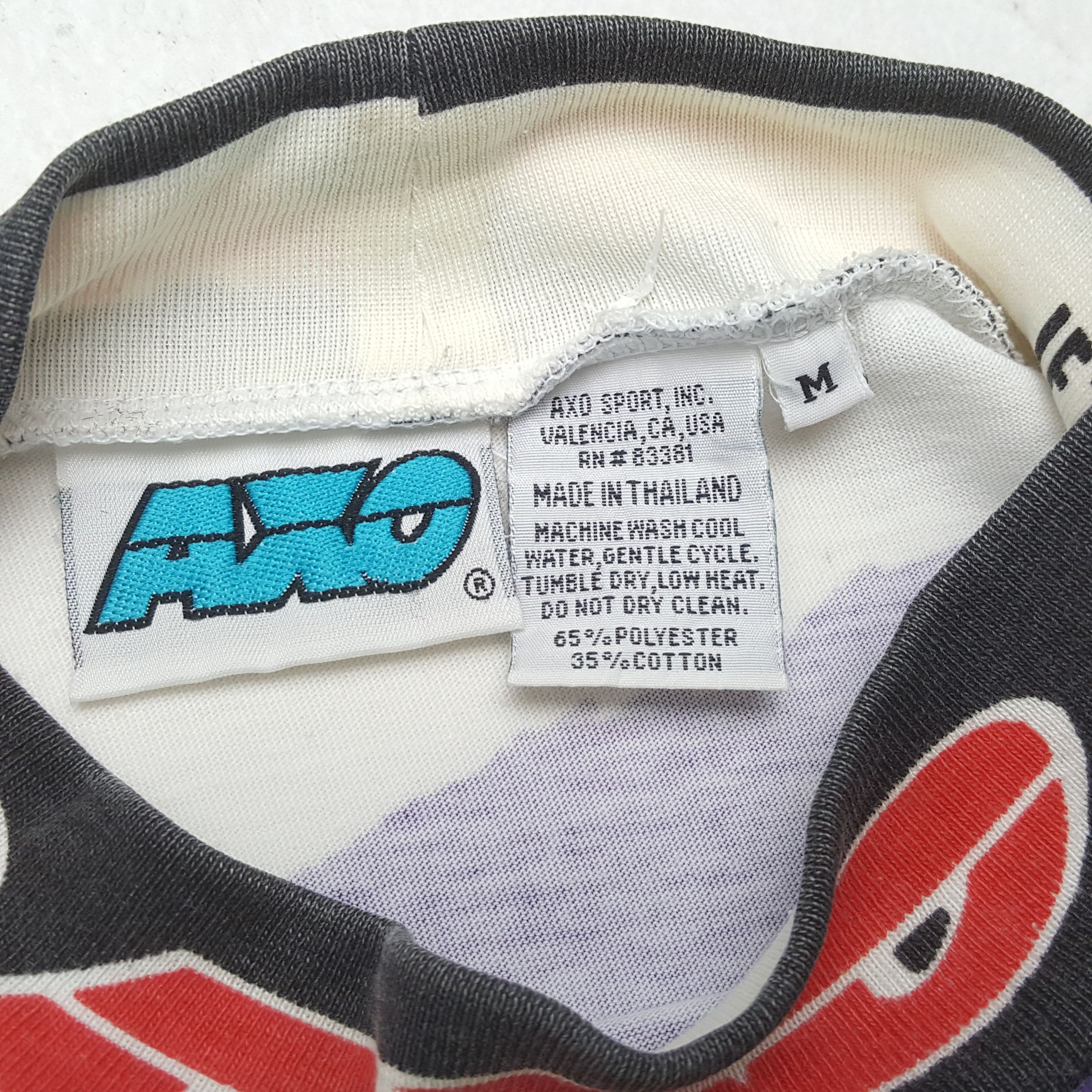 Vintage Vintage AXO Power Sports Motorsport Racing T-Shirt C276N78 Size US L / EU 52-54 / 3 - 4 Thumbnail