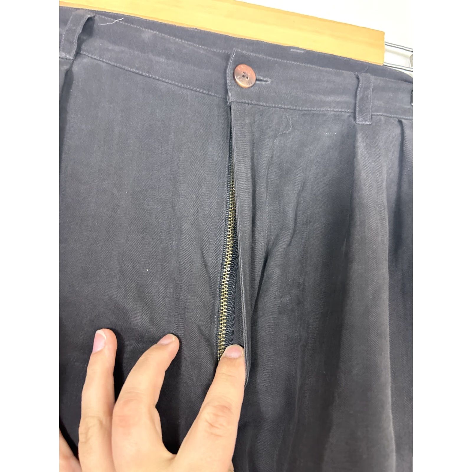 Vintage Kahala Shorts 100% Silk Black Golf 36x9 Size US 36 / EU 52 - 5 Thumbnail