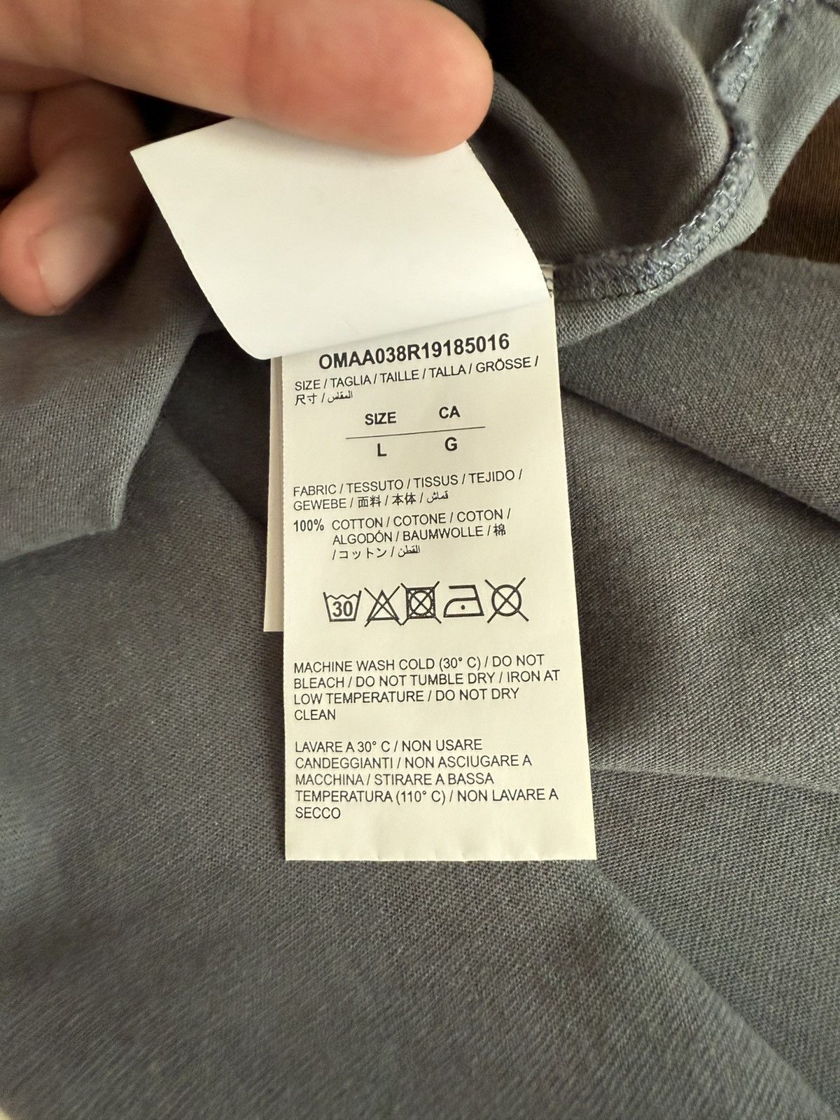 Off-White Off-White ‘’Impressionism’’ Camo Tee (SS19) Size US L / EU 52-54 / 3 - 8 Thumbnail