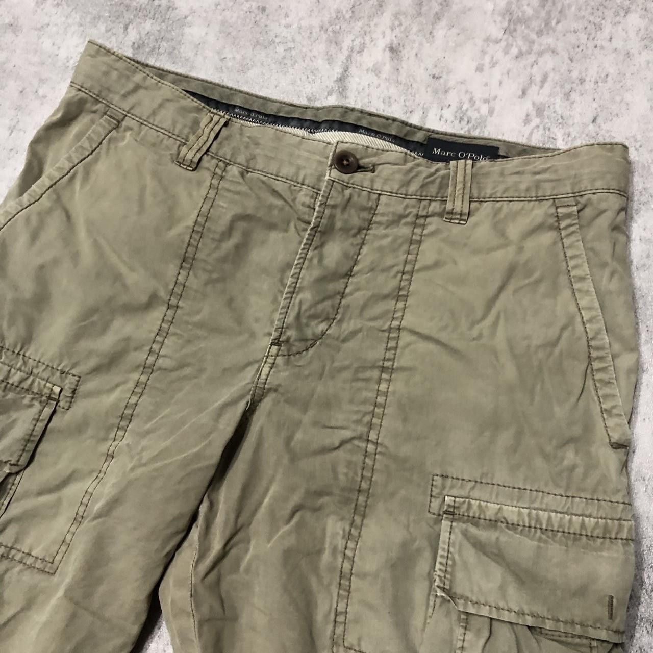 Marc O'Polo Marc O'Polo khaki green cargo shorts #khakishorts Size US 32 / EU 48 - 2 Thumbnail