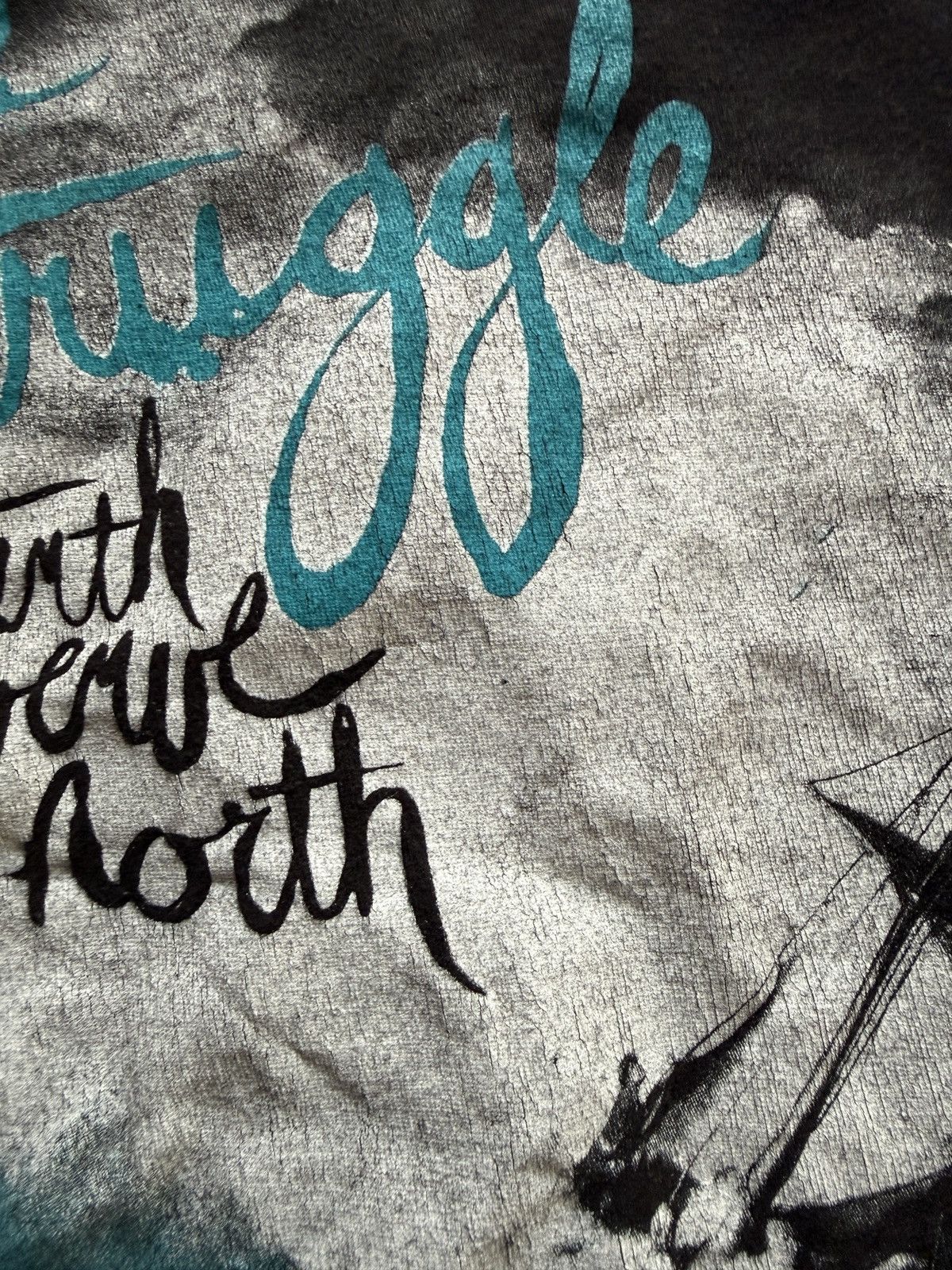 Vintage Vintage Y2K The Struggle Tenth Avenue North Graphic Band Tee Size US S / EU 44-46 / 1 - 3 Thumbnail