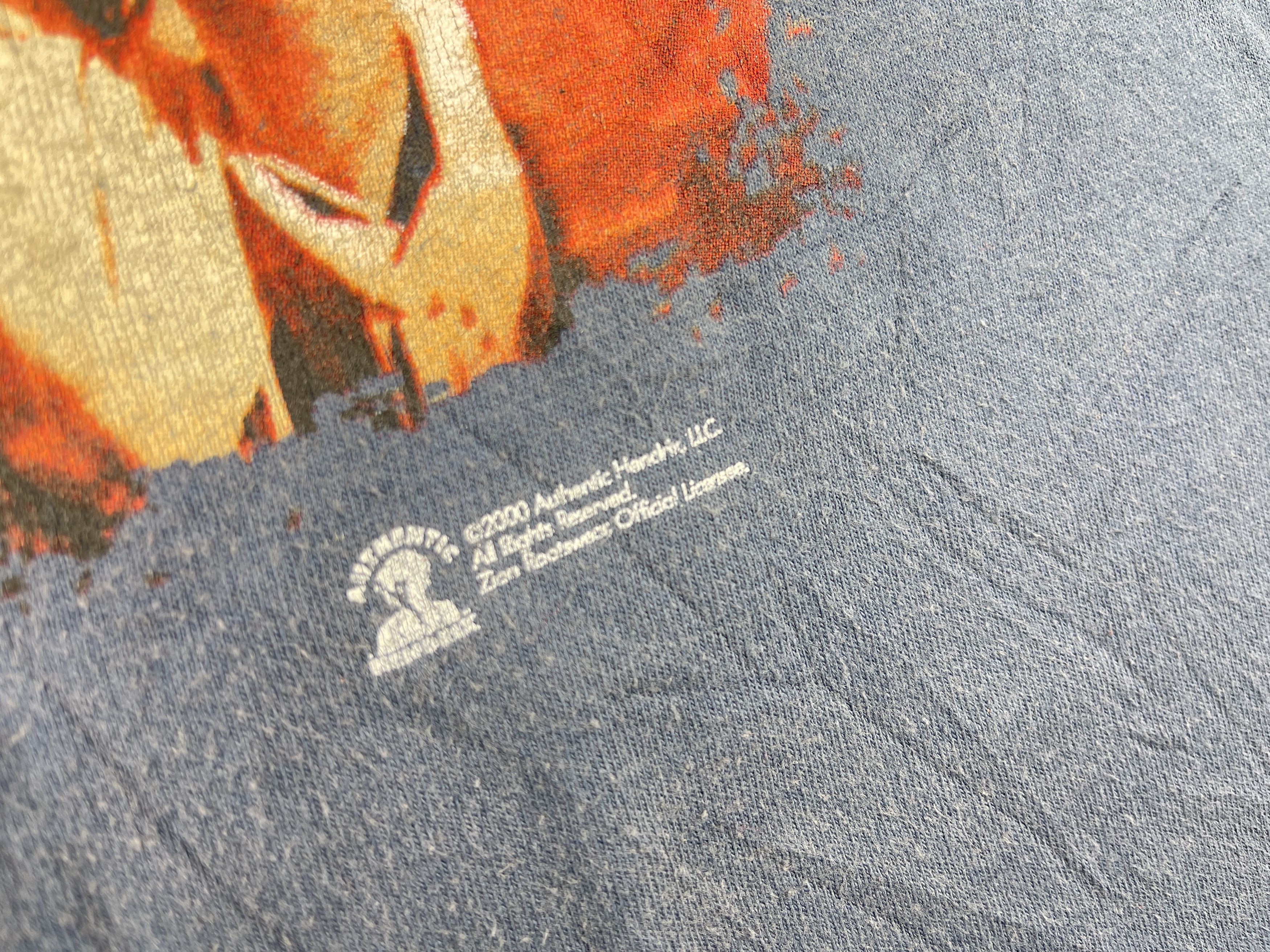 Band Tees × Jimi Hendrix JIMI HENDRIX T-Shirt, 2000, Zion Rootswear, vintage L Size US L / EU 52-54 / 3 - 6 Thumbnail