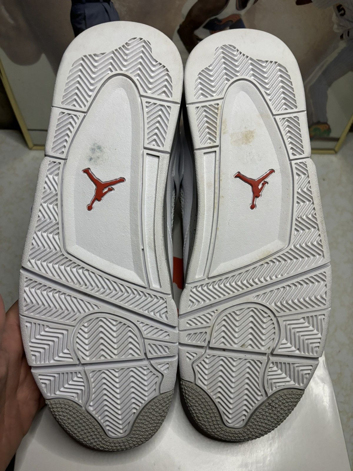 Jordan Brand Jordan Retro 4 ‘white oreo’ Size US 13 / EU 46 - 5 Thumbnail