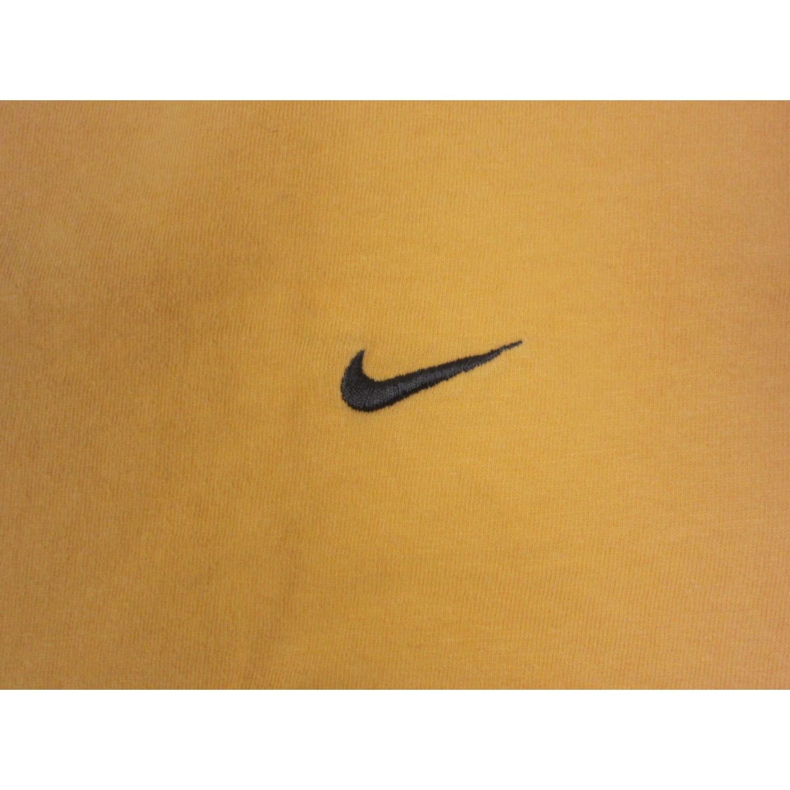 Nike Vintage Nike Shirt Mens L Yellow Swoosh Crewneck Short Sleeve 90s Nike Shirt Mens L Yellow Swoosh Crewneck Short Sleeve Shirt Size US L / EU 52-54 / 3 - 3 Thumbnail