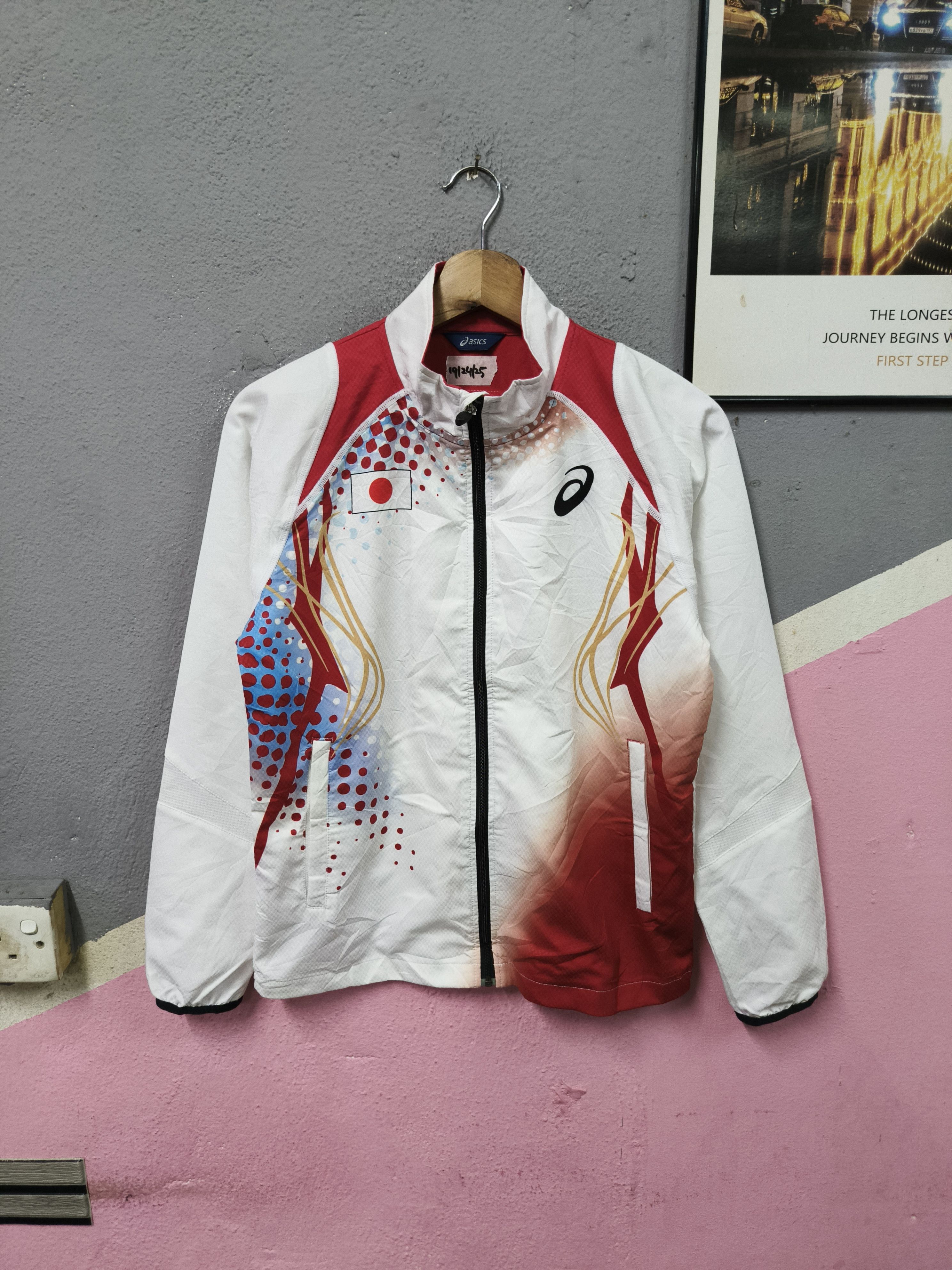 Asics Asics Team Japan Sport Jacket Size US S / EU 44-46 / 1 - 1 Thumbnail