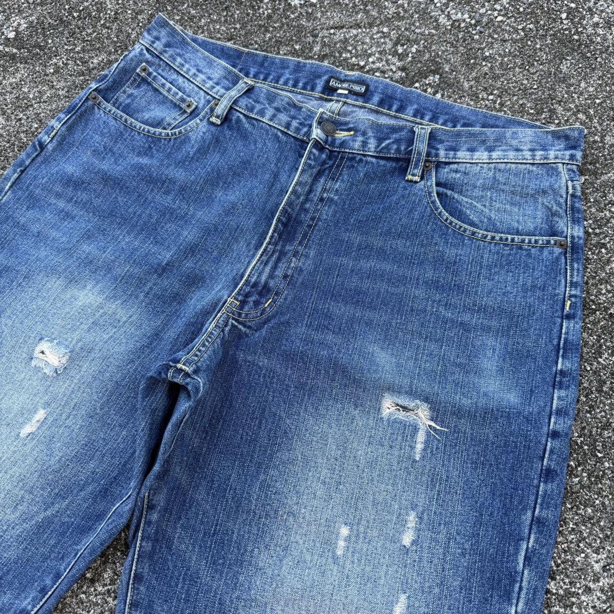 Japanese Brand VINTAGE AMORE DENIM RIPPEP JEAN PANTS Size US 38 / EU 54 - 7 Thumbnail