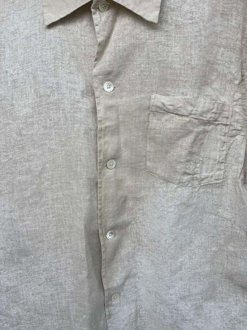 Our Legacy Our LegacyShort-sleeved cotton-linen shirt Size US S / EU 44-46 / 1 - 2 Thumbnail