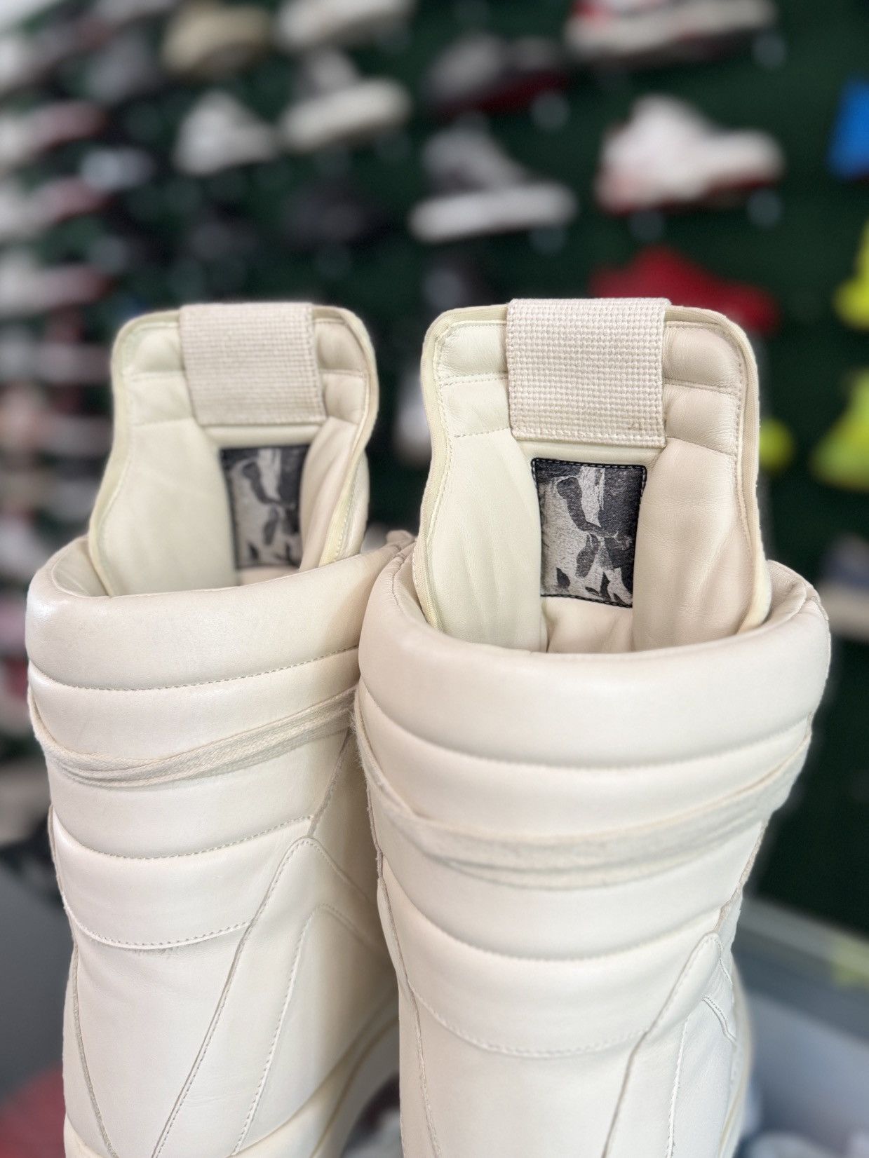 Rick Owens Rick Owens Porterville Mega Geobasket High Milk Size US 9 / EU 42 - 4 Thumbnail