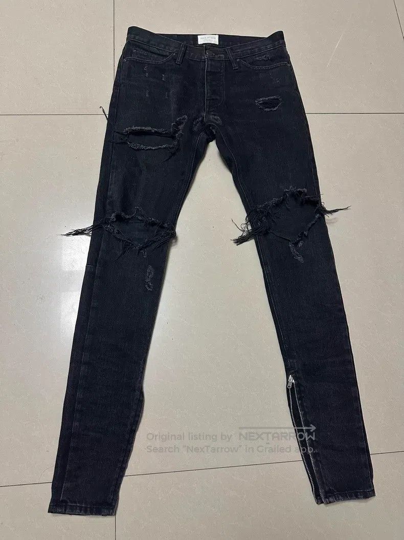 Fear of God Fear of God Limited black cow Size US 30 / EU 46 - 1 Thumbnail
