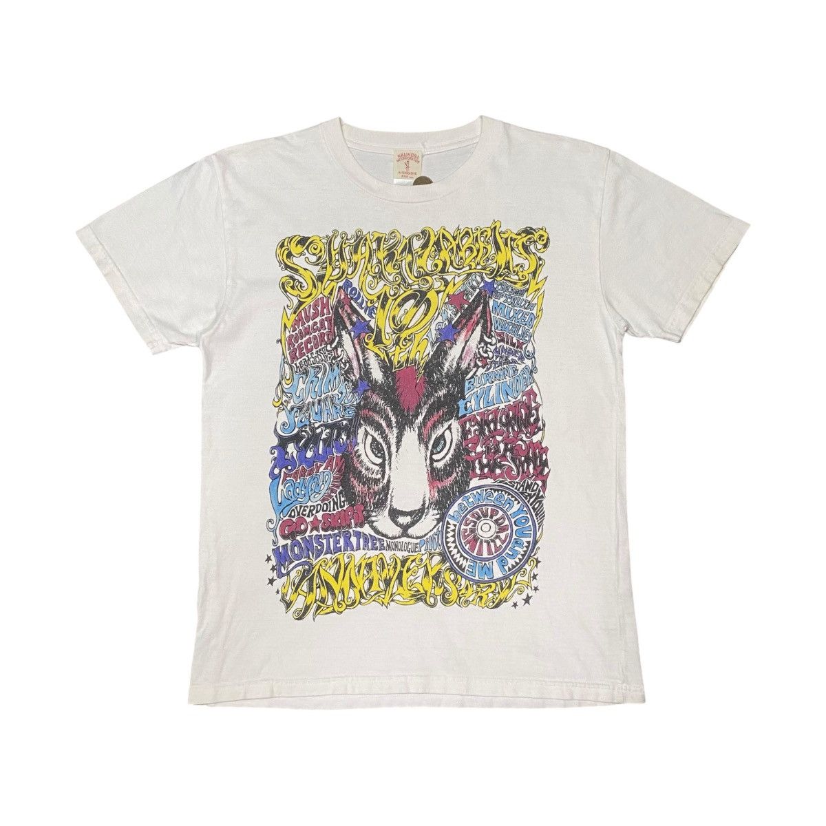 Band Tees × Japanese Brand RNA x Shakalabbits Japanese Band T Shirt Psychedelic Size US XS / EU 42 / 0 - 1 Thumbnail