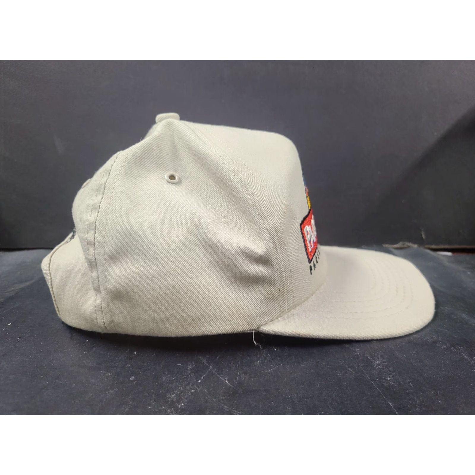 John Deere VINTAGE John Deere K-Products Snapback Baseball Cap Hat Beige Cotton Canvas Adjustable Mens HKP Country Theme ?> Size ONE SIZE - 7 Thumbnail