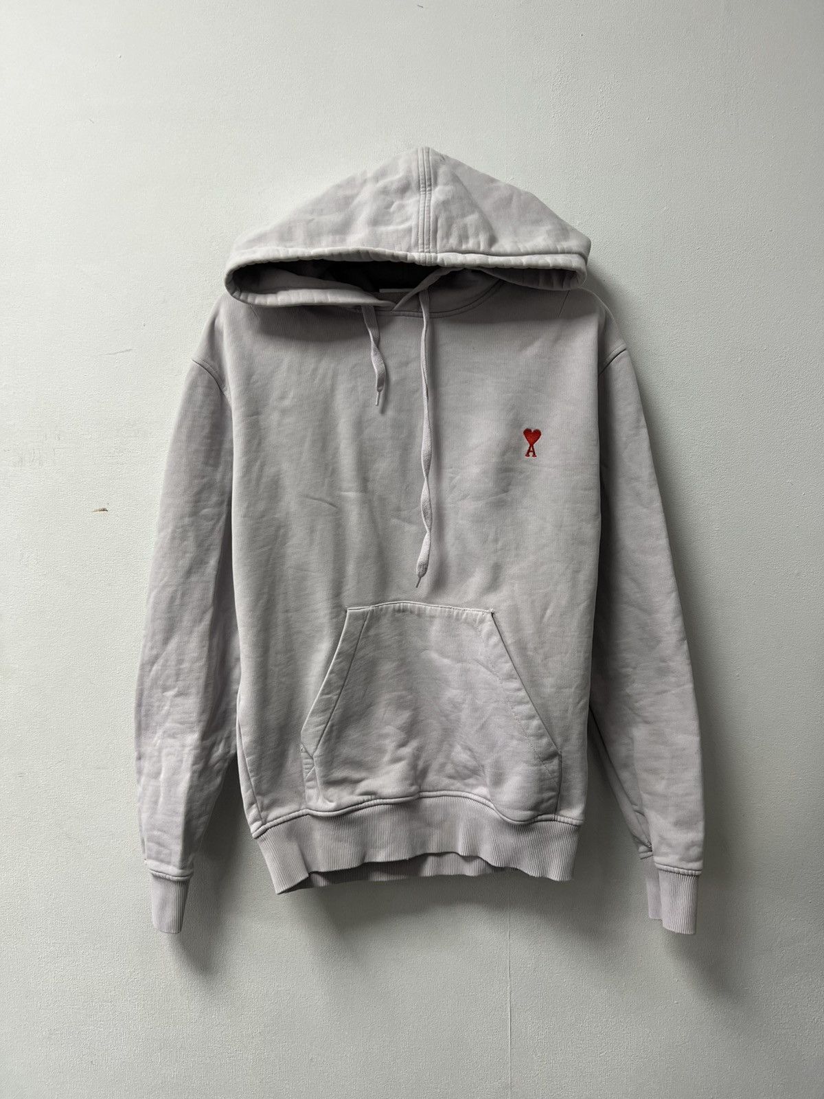 AMI Ami Hoodie small logo heart sweatshirt Size US S / EU 44-46 / 1 - 1 Thumbnail