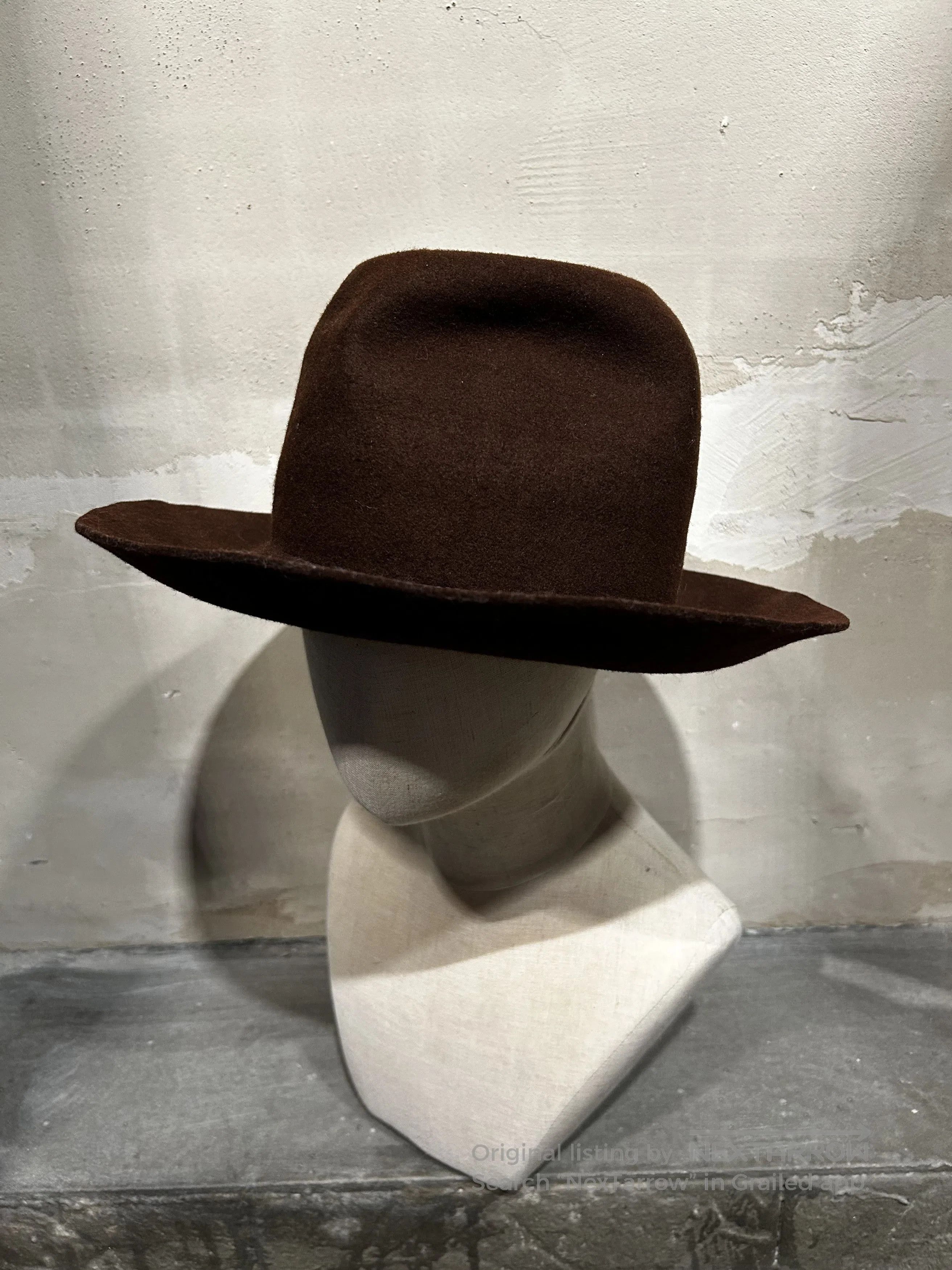 Number (N)ine Number (N)ine 2007 SS Runway Wool Hat. Size ONE SIZE - 1 Thumbnail