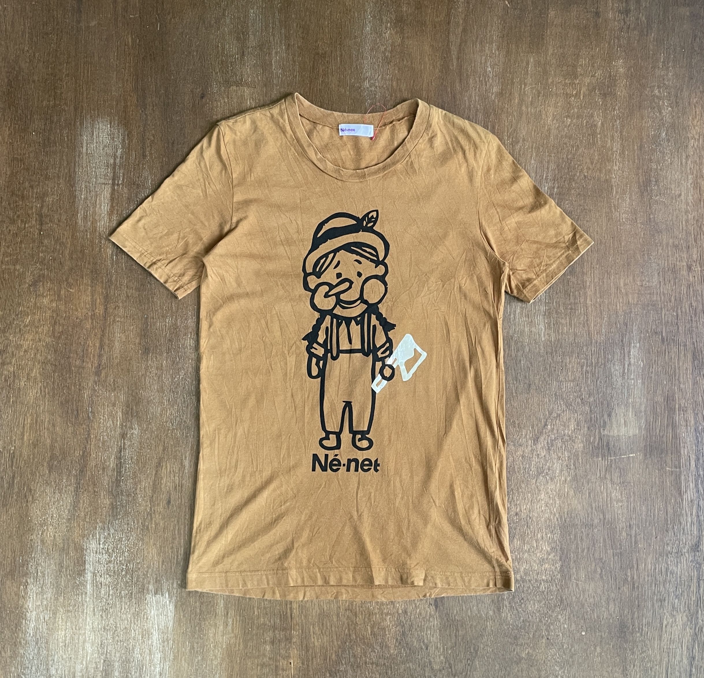 Ne-Net Ne-net Pinocchio with Axe Graphic Tee Size US M / EU 48-50 / 2 - 1 Thumbnail