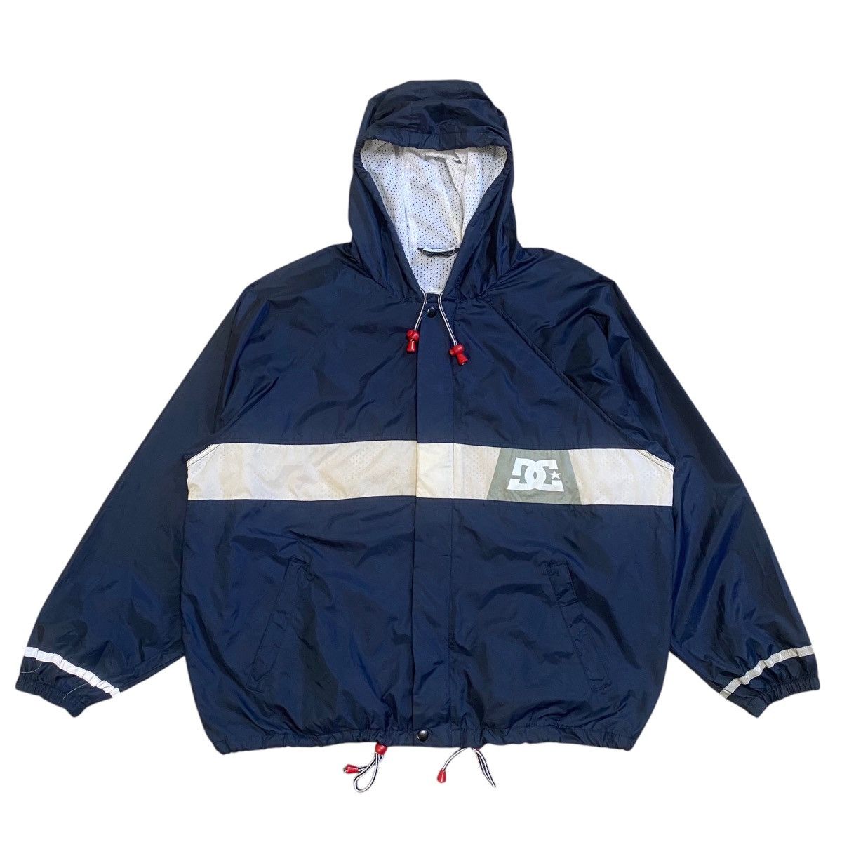 DC × Vintage 💥 DC SHOE CO USA ZIPPER HOODIE JACKET Size US L / EU 52-54 / 3 - 2 Thumbnail