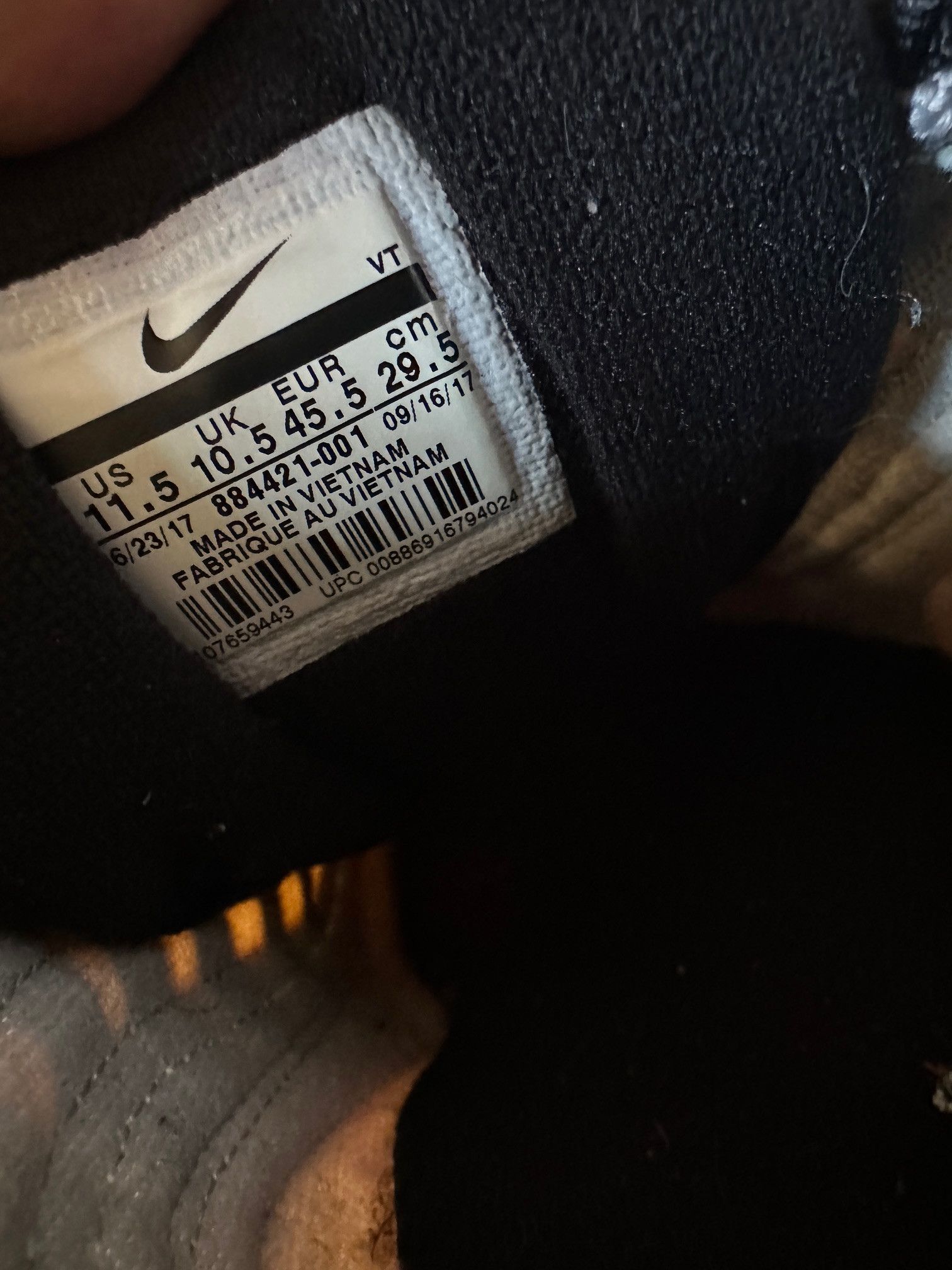 Nike Men's Nike Air Max 97 OG QS 2017 Silver Bullet Size 11.5 Size US 11.5 / EU 44-45 - 5 Thumbnail