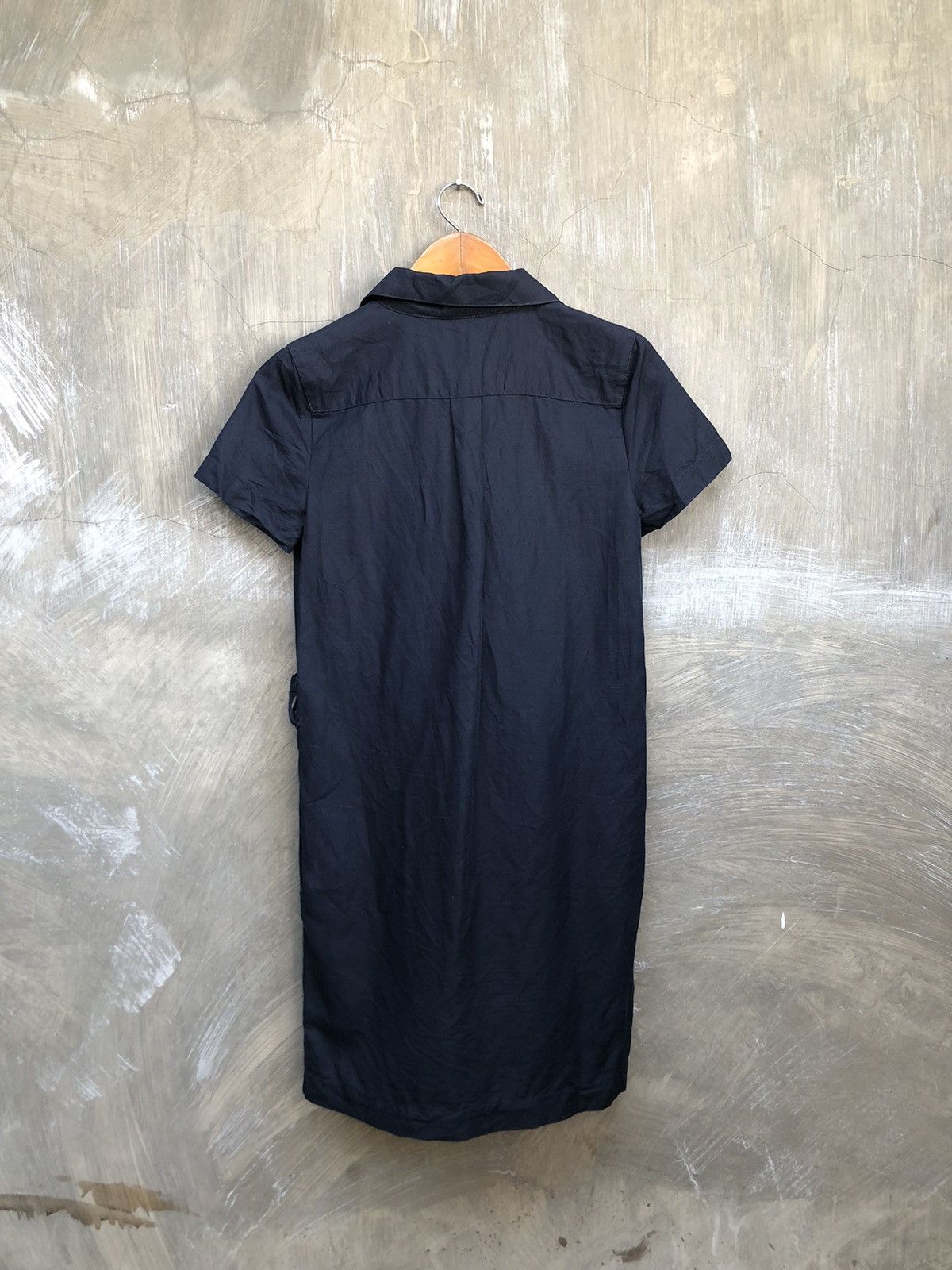 Lacoste Lacoste Women Navy Midi Dress Size XS / US 0-2 / IT 36-38 - 9 Thumbnail