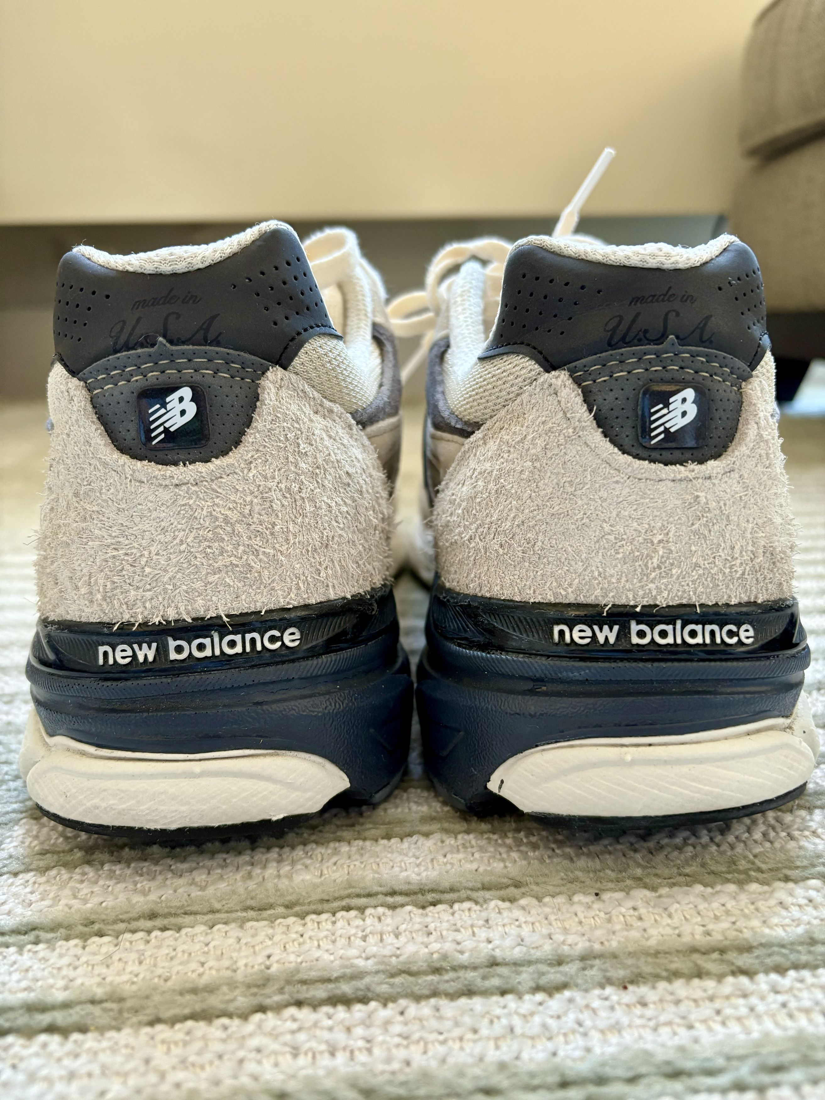 New Balance Size 13 - New Balance Teddy Santis x 990v3 Moonbeam Size US 13 / EU 46 - 2 Thumbnail