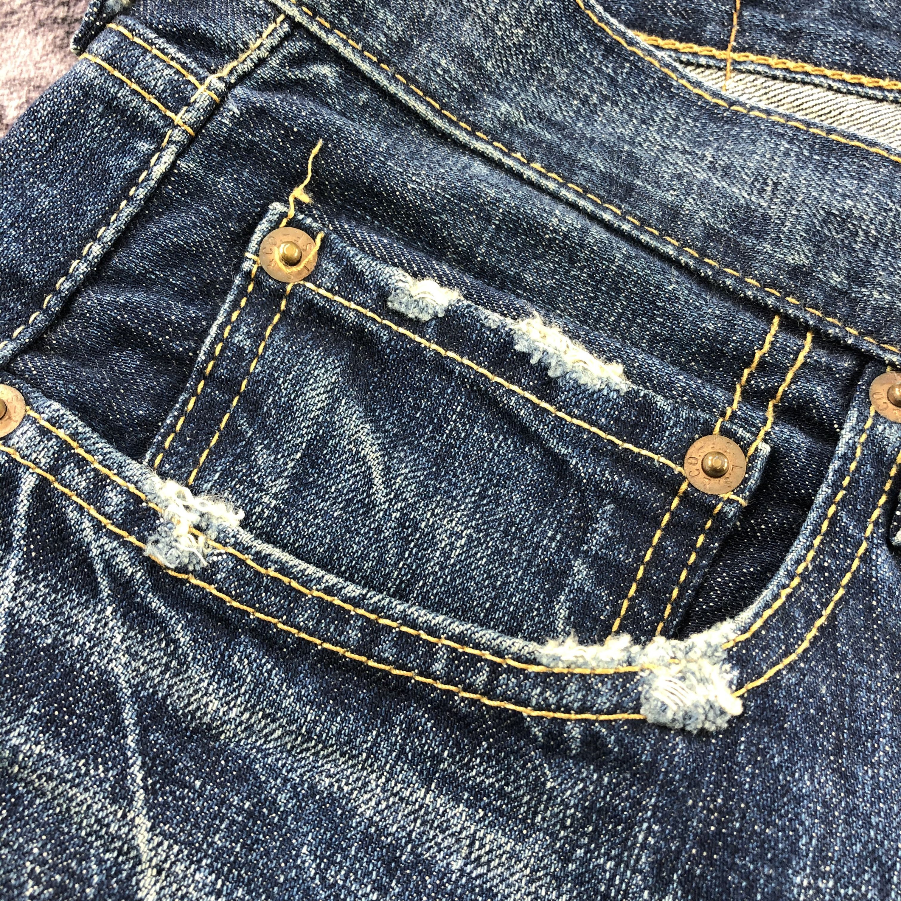 Levi's Vintage 90s Blue Wash Levis 501 Jeans-JM2831 Size US 34 / EU 50 - 13 Thumbnail