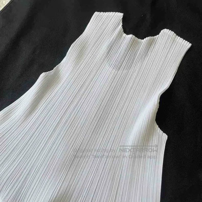 Issey Miyake Issey Miyake White Lace Sleeveless Vest Size L / US 10 / IT 46 - 5 Thumbnail
