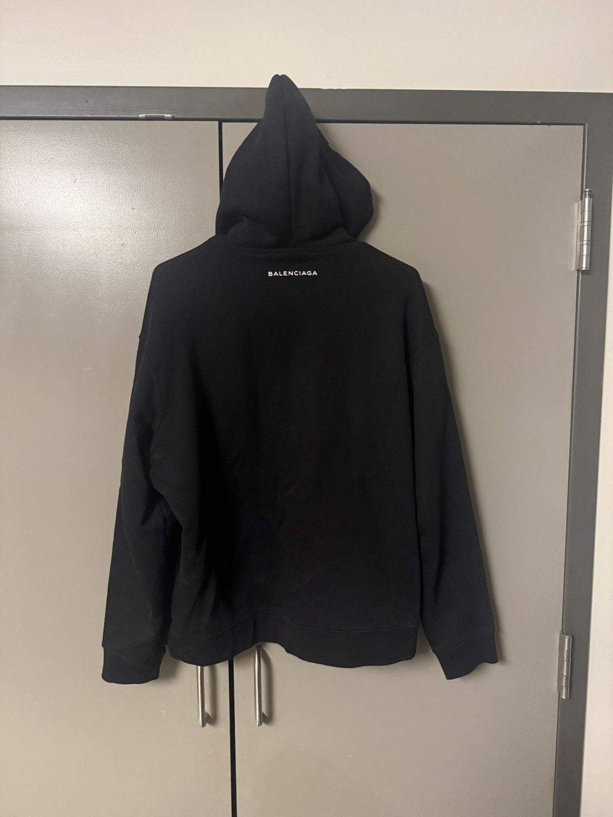 Balenciaga Balenciaga Paris Hoodie Size US M / EU 48-50 / 2 - 2 Thumbnail
