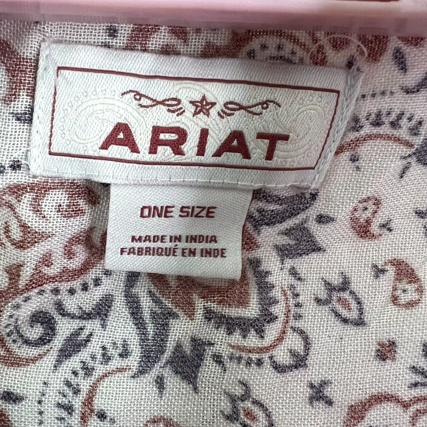 Ariat Ariat Texas Heat Floral Kimono Vest Womens One Size Multicolor Fringe Lightweight Casual Aztec Size ONE SIZE - 5 Thumbnail