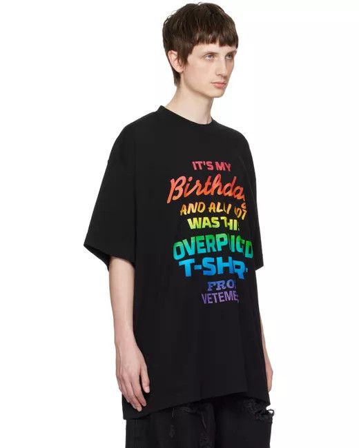Vetements o1y0924 Oversize T-Shirt in Multicolor Size US M / EU 48-50 / 2 - 2 Thumbnail