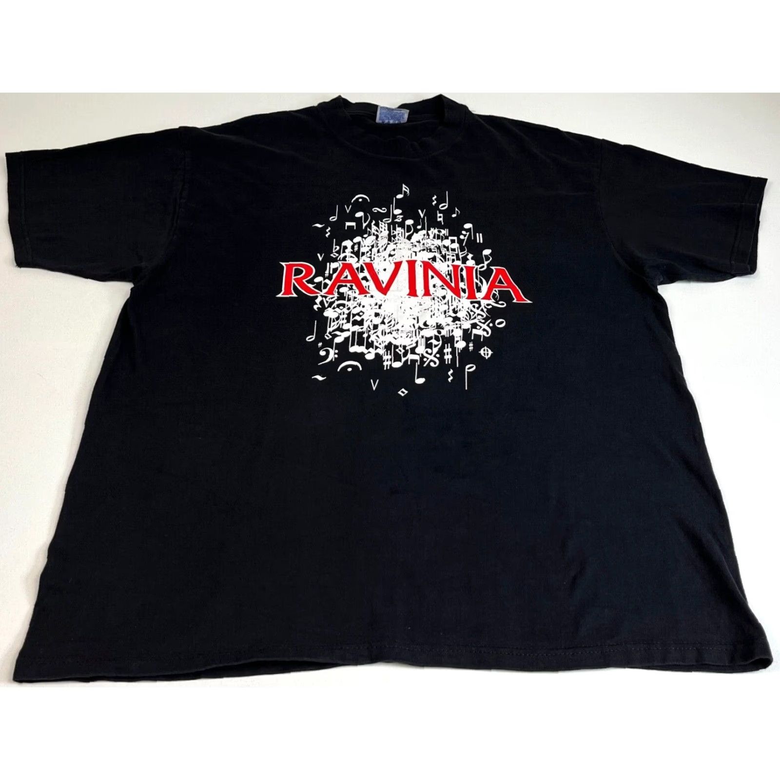 Hanes VINTAGE Jazz at Ravinia T-Shirt Mens XL Black Hanes Beefy-T 1999 90s Music Double-Sided Size US XL / EU 56 / 4 - 3 Thumbnail