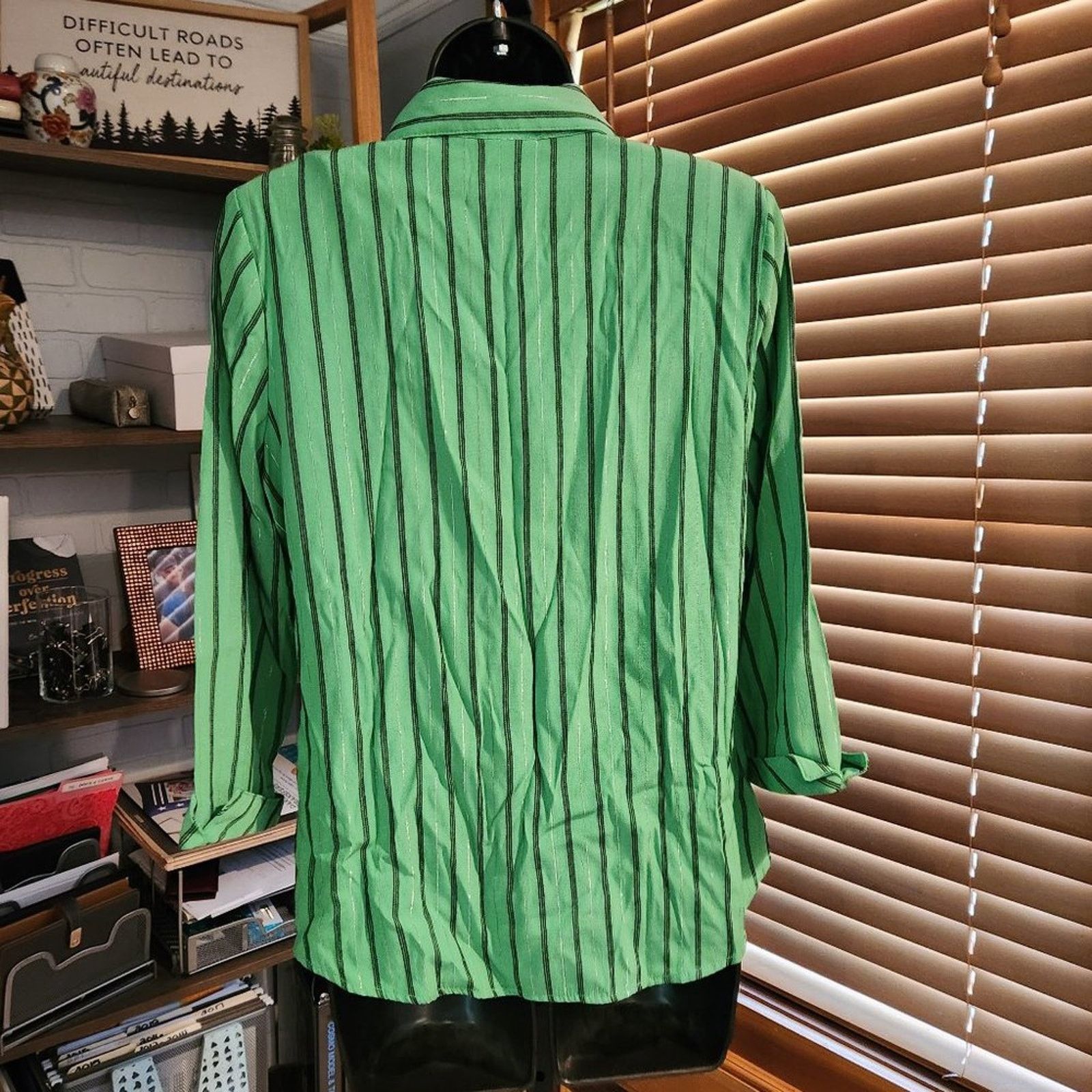 Other Green and Black Faux Two-piece from CB Career Size L / US 10 / IT 46 - 3 Thumbnail