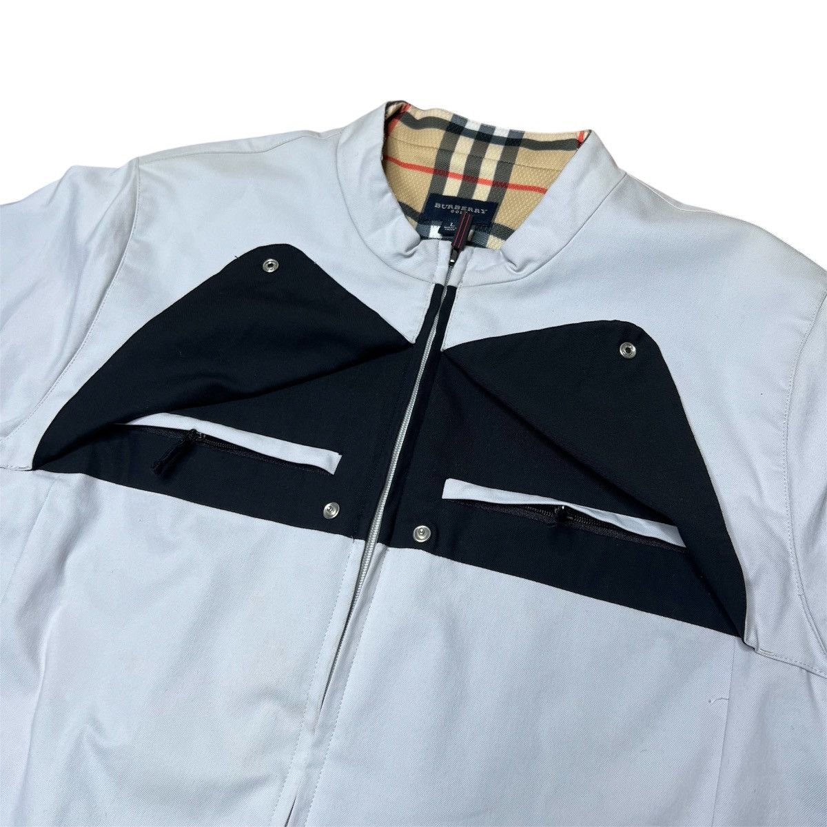 Burberry Burberry Golf Windbreaker Jacket Women’s Large Size L / US 10 / IT 46 - 2 Thumbnail